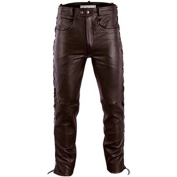 RadMasters Motorradhose GW860 Stylish Biker Lederjeans aus Büffelleder