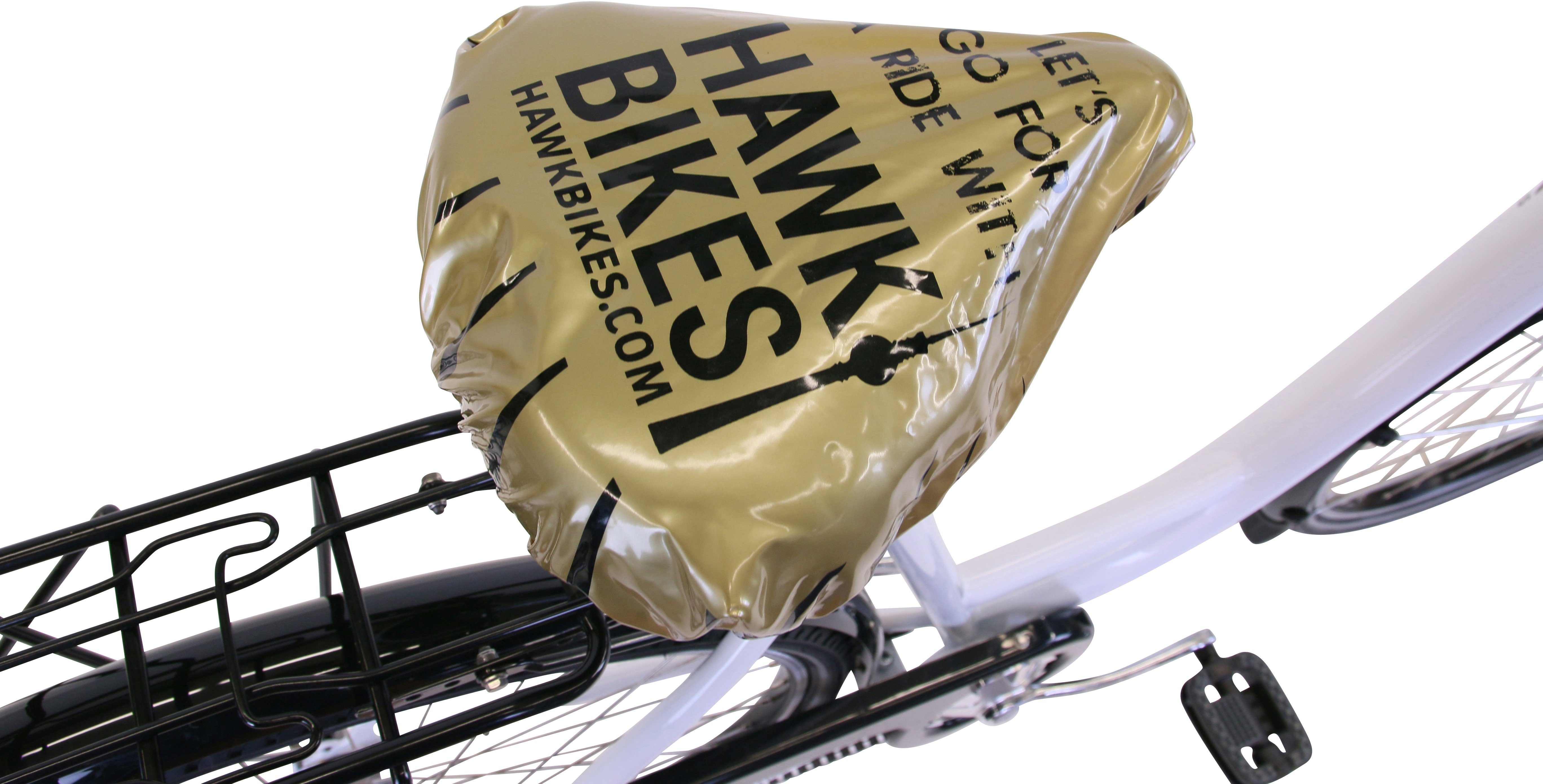 Plus HAWK Nexus HAWK Wave City Bikes Premium White, Cityrad Shimano Schaltwerk 3 Gang