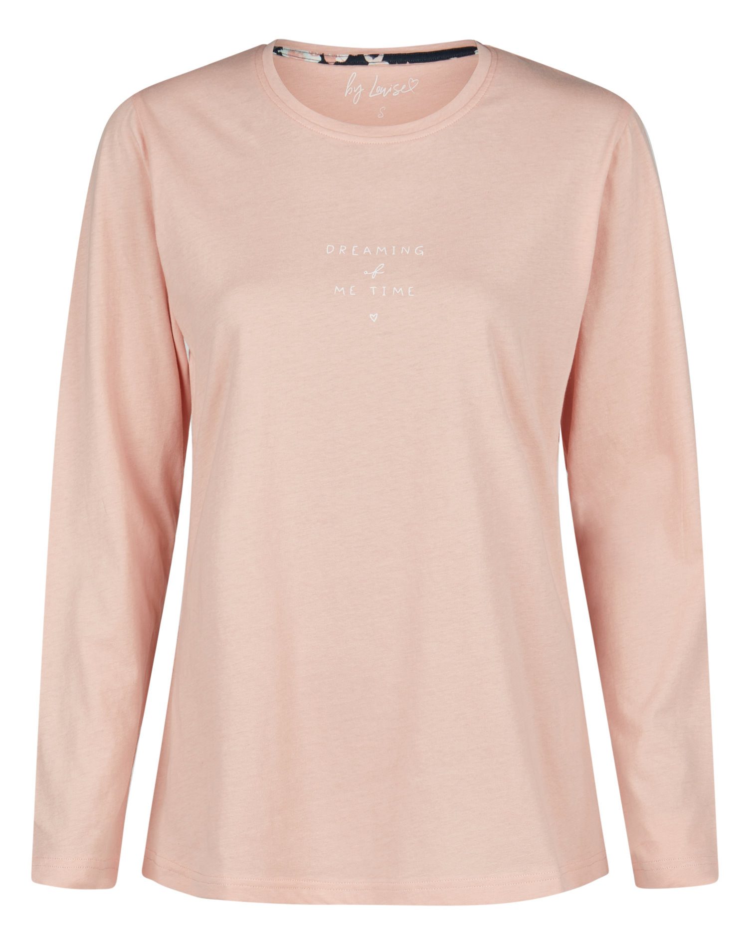 By Louise Schlafanzug Damen Pyjama mit langem Arm (2 tlg) Baumwolle günstig online kaufen