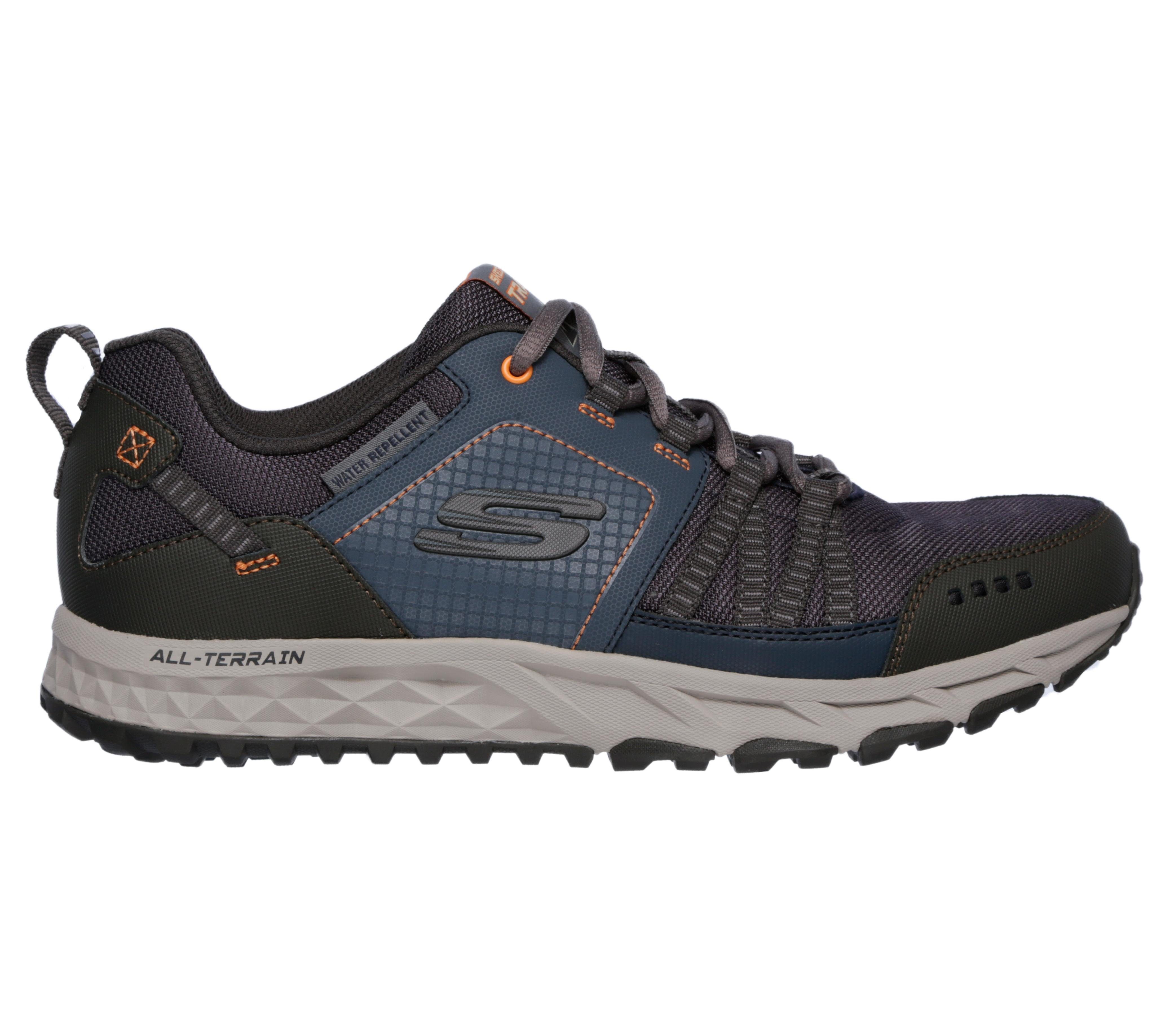 Skechers Escape Plan Sneaker mit wasserabweisendem Material, Freizeitschuh, Halbschuh, Schnürer