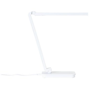 Lightbox LED Tischleuchte, Dimmfunktion, LED fest integriert, kaltweiß, LED Schreibtischlampe, schwenkbar, Touchdimmer, USB, 61 cm, 260 lm