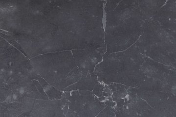 ACTONA GROUP Beistelltisch Infinity, Ecktisch, Tischplatte in Marmoroptik, Metallgestell, H: 63 cm