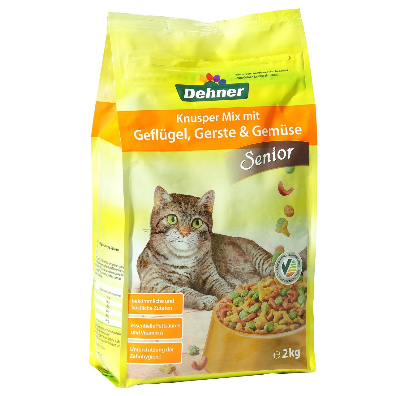 Dehner Geflügel, Trockenfutter für: Katze