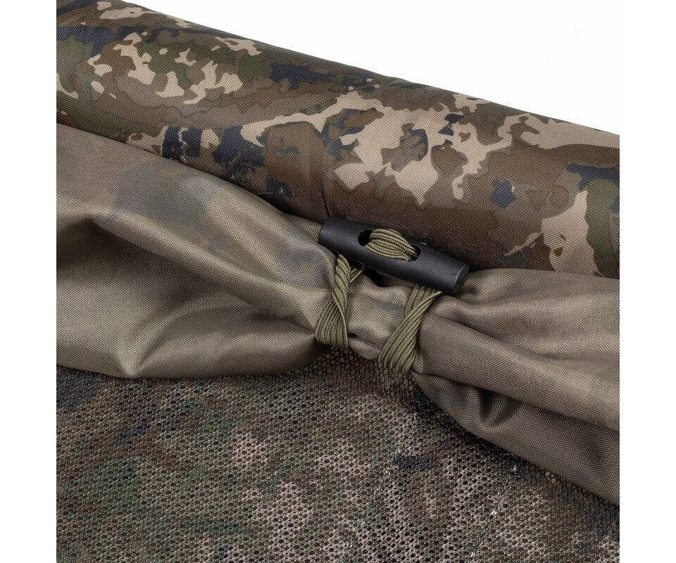 Nash Fishing Angelkescher Nash Monster Carp Cradle Hi-Protect Camo, Größe: 120 cm(L) x 70 cm(B) x 43cm(H) // Beinhöhe: 38 - 50 cm