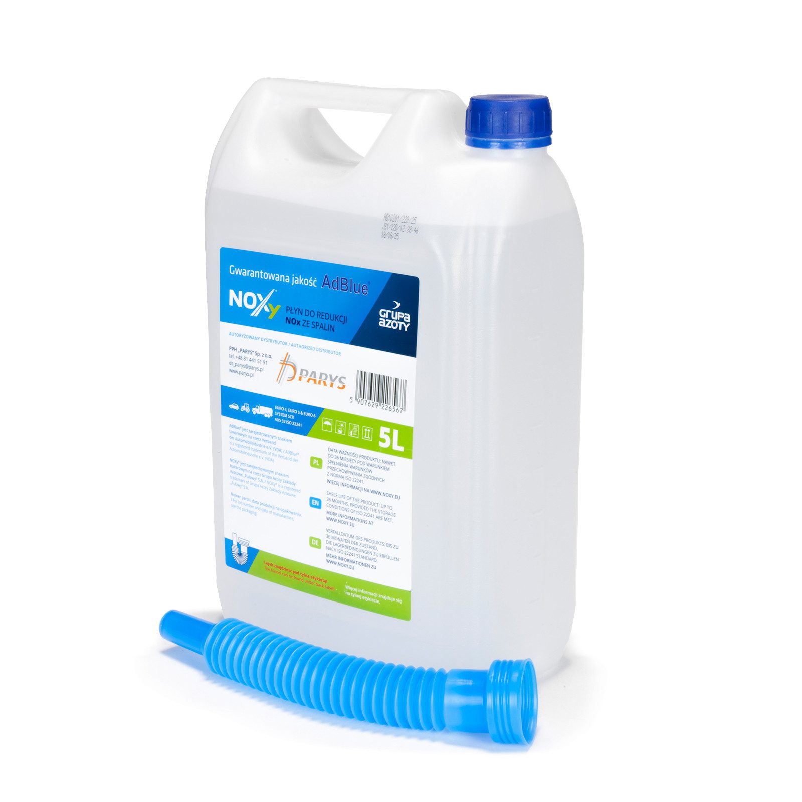 DQ-PP Harnstofflösung DQ-PP NOXy AdBlue – Katalytische Flüssigkeit 1Stk. 5L, 5 l