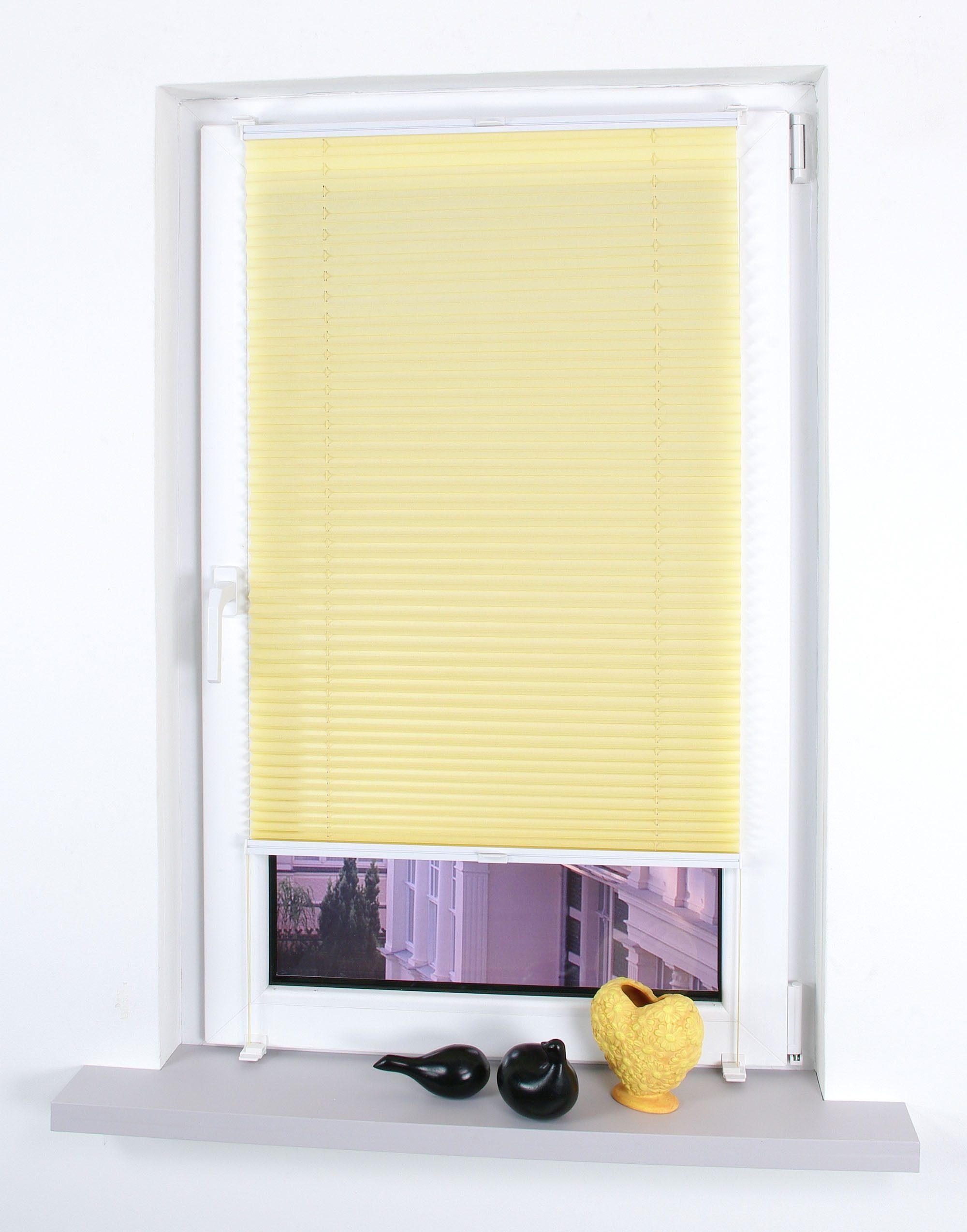 Liedeco Plissee Klemmfix Plissee YOUNG COLOURS, Lichtschutz, ohne Bohren, i günstig online kaufen