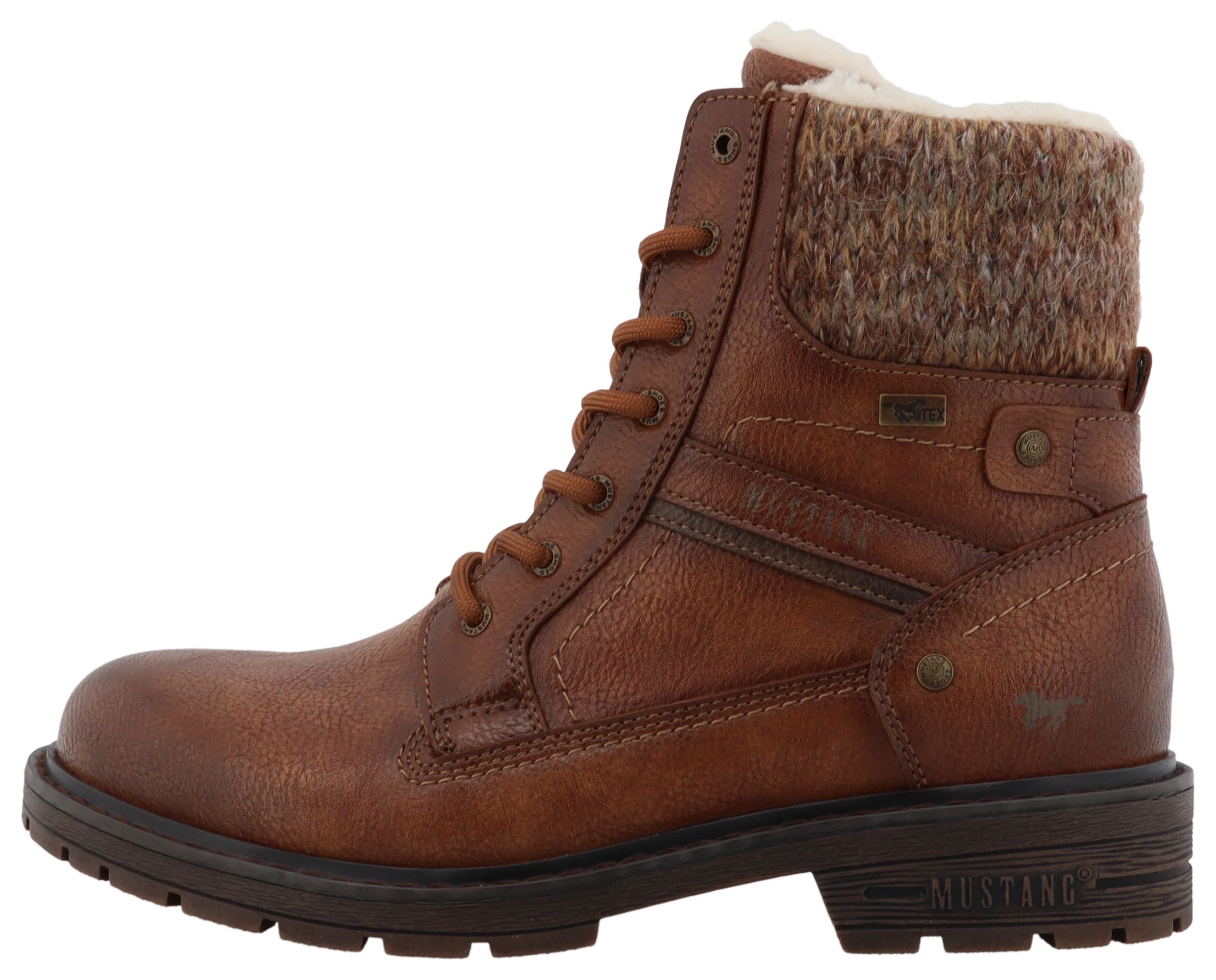 Mustang Shoes Bienke Winterstiefelette Winterboots mit TEX-Membrane