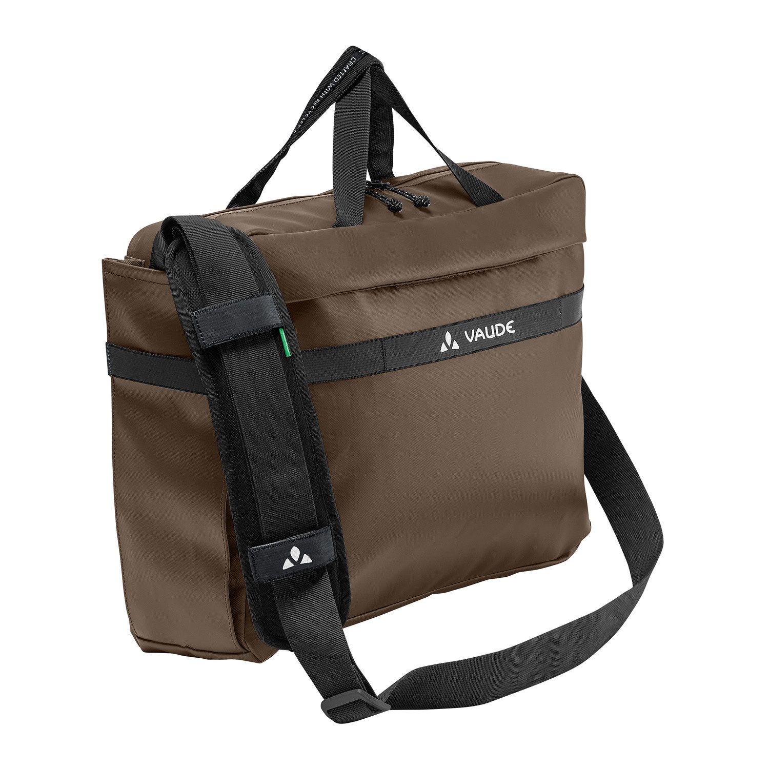 VAUDE Umhängetasche Vaude Büro-/Fahrradtasche Mineo Commuter Briefcase 17 deer brown (1, 1-tlg., 1)