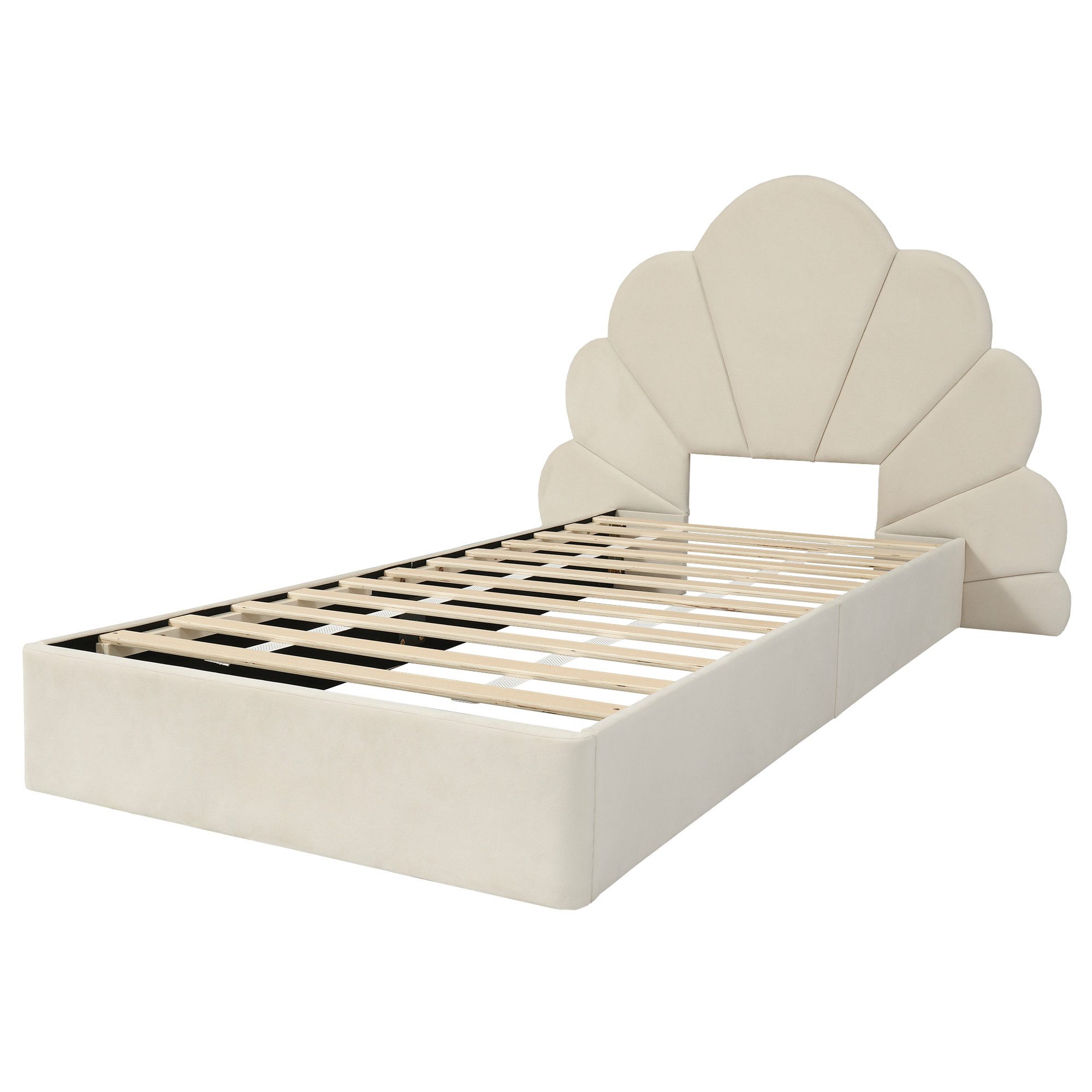 KLAM HOME Einzelbett Jugendbett, Polsterbett 90x200 günstig online kaufen