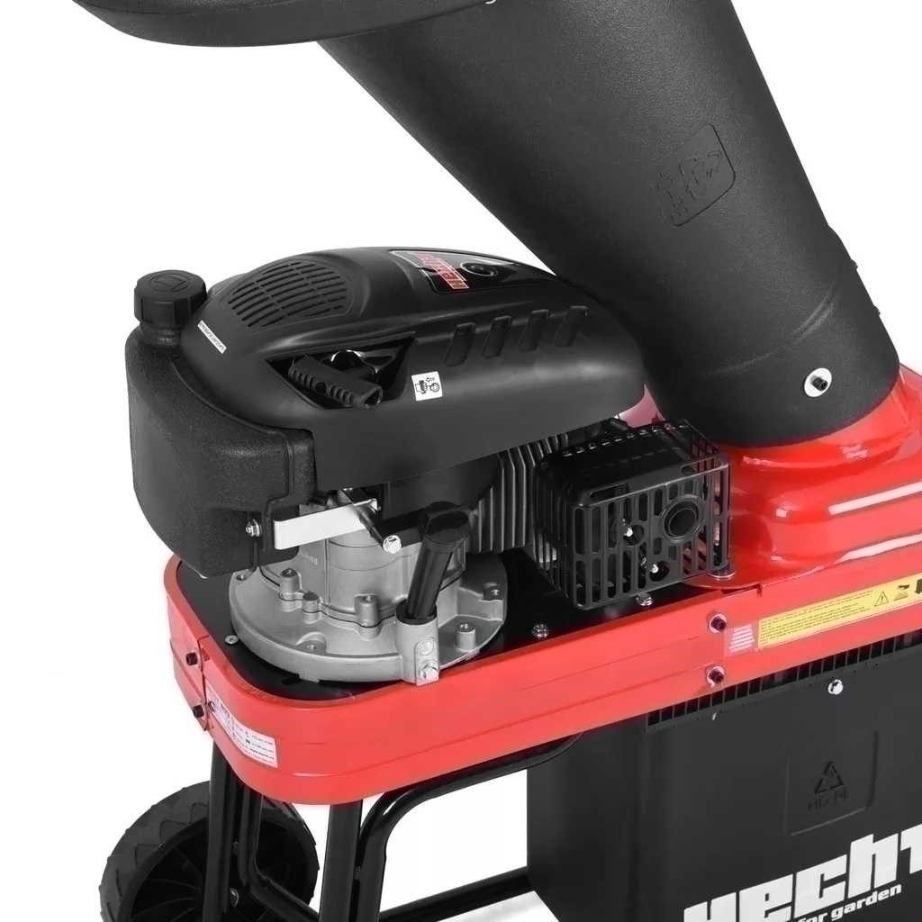 Hecht Messerhäcksler Benzin Gartenhäcksler mit 30 l Fangkorb, 4,3 PS