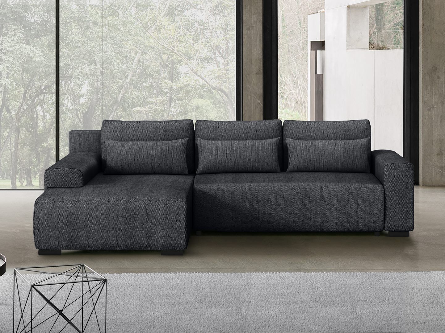 Beautysofa Ecksofa Benny, mit Schlaffunktion, Bettkasten, günstig online kaufen
