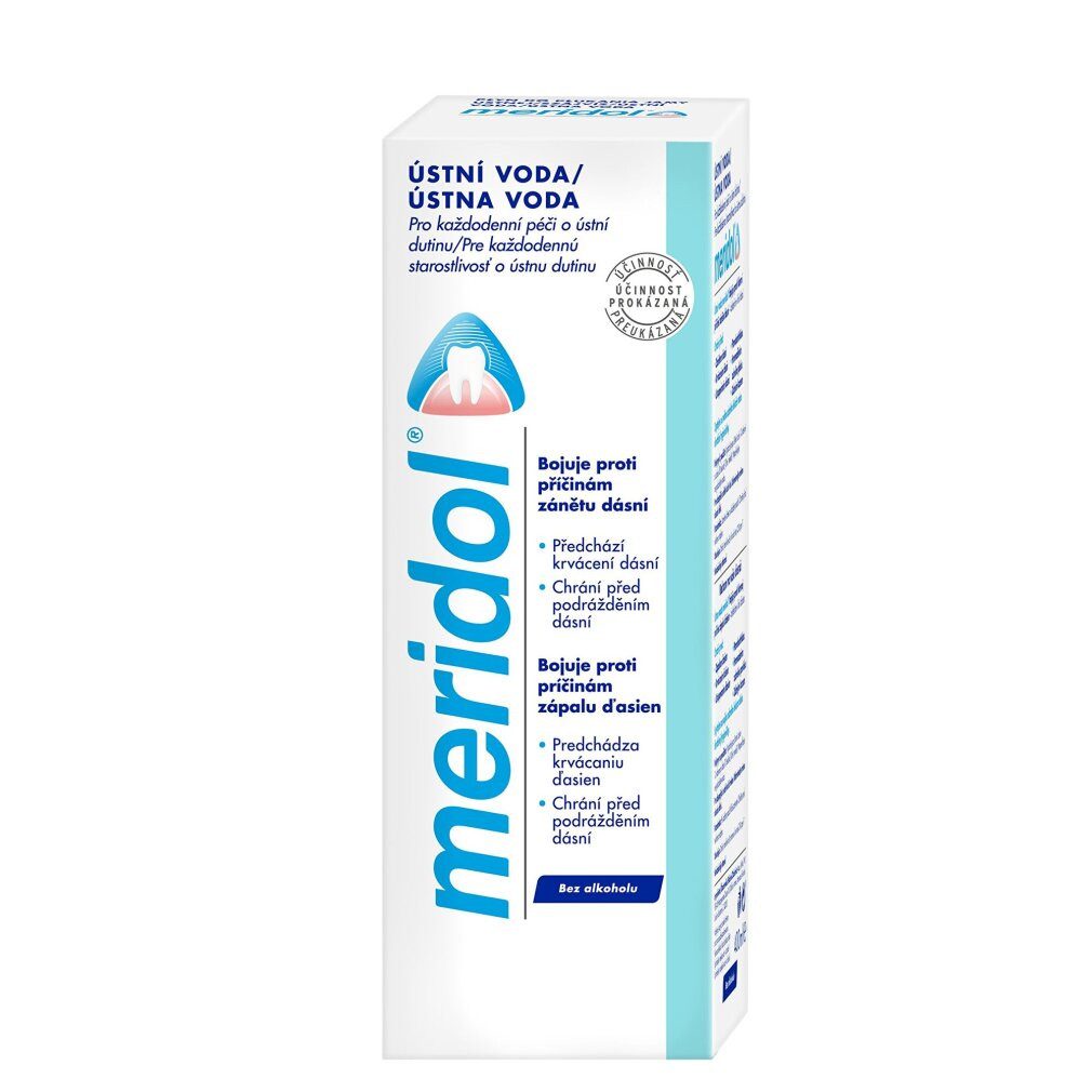 Meridol Mundspülung Mundspülung für gesundes Zahnfleisch und frischen Atem 400 ml, (Packung)