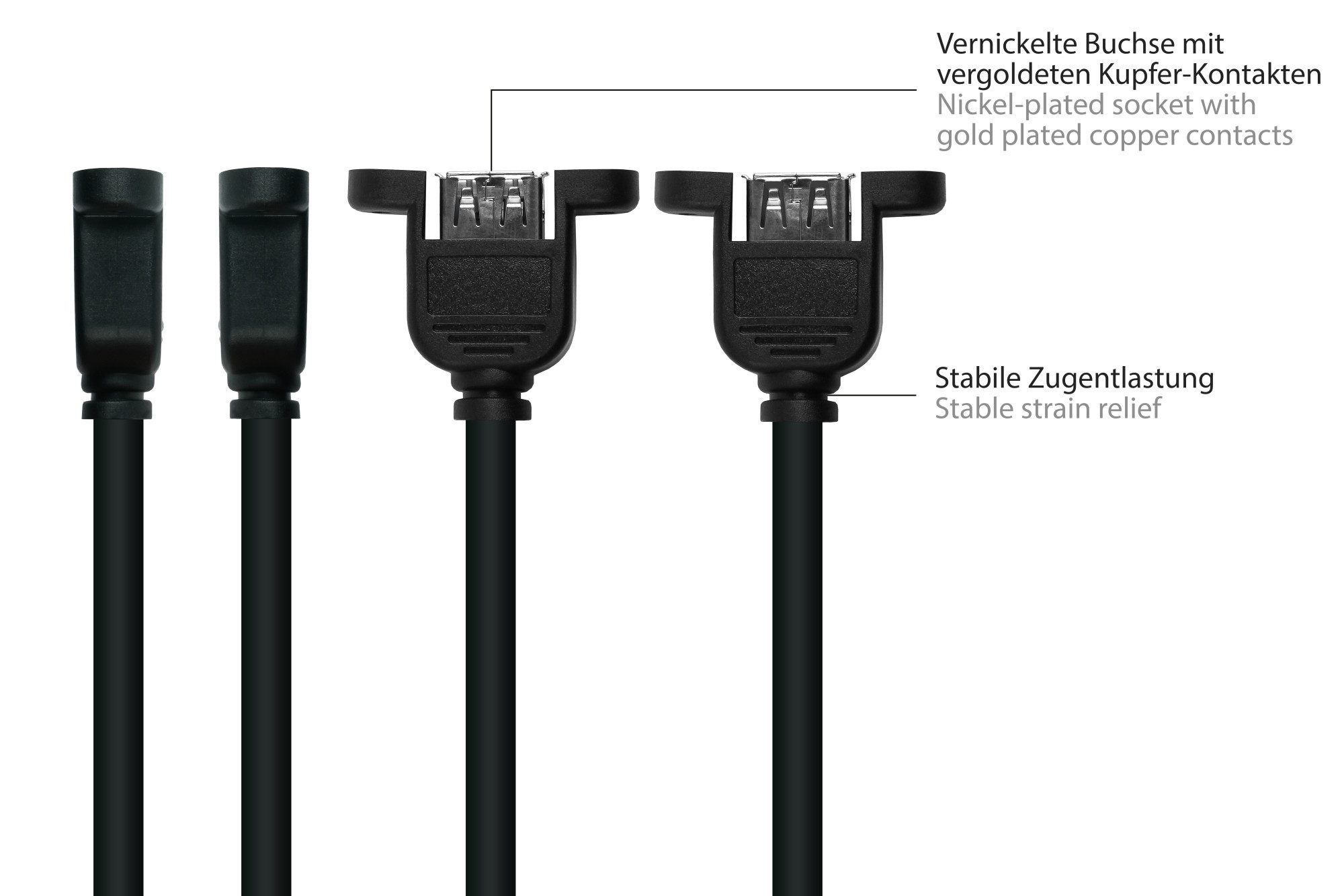 Kabelmeister USB-Kabel, (50 cm)