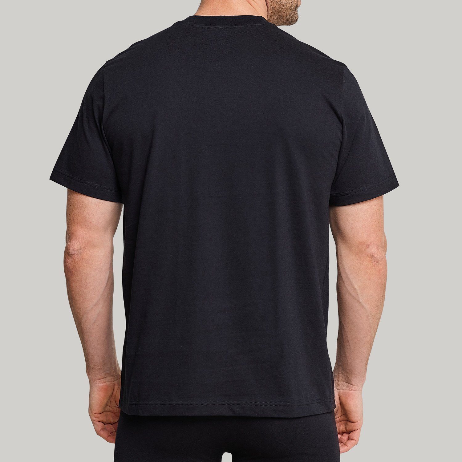 Schiesser T-Shirt Essentials Rundhals-Ausschnitt