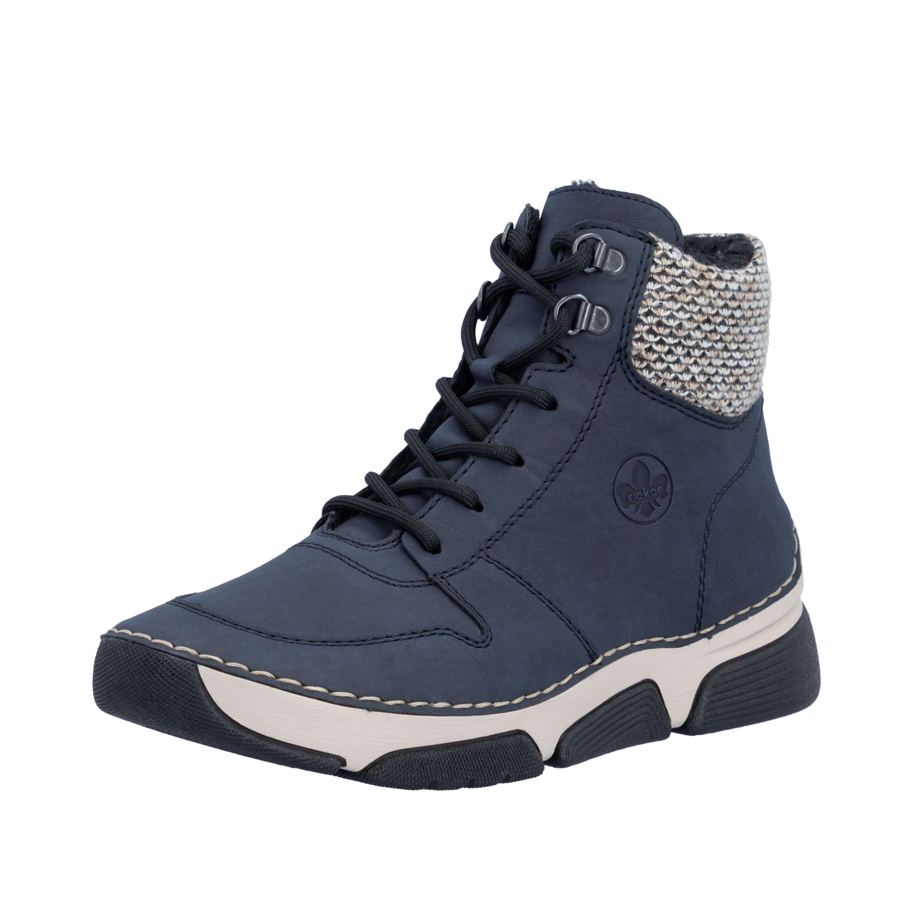 Rieker Winterboots, Schnürboots, Stiefelette mit praktischem Innenreißverschluss