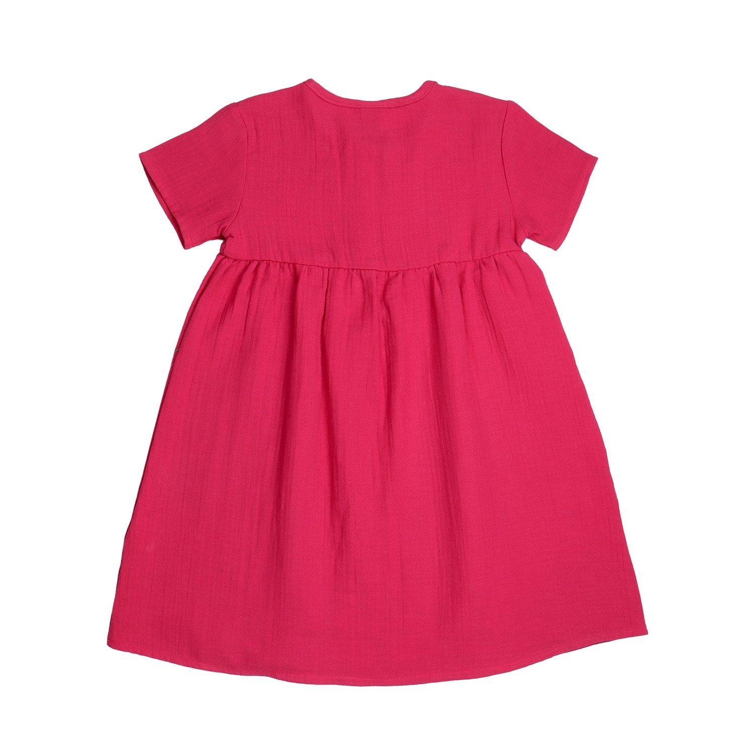 Walkiddy Sommerkleid Rosa Kleid aus Bio-Baumwolle für Kinder Bio Baumwolle,GOTS,Kinderbekleidung,nachhaltige Klamotten,Kleid