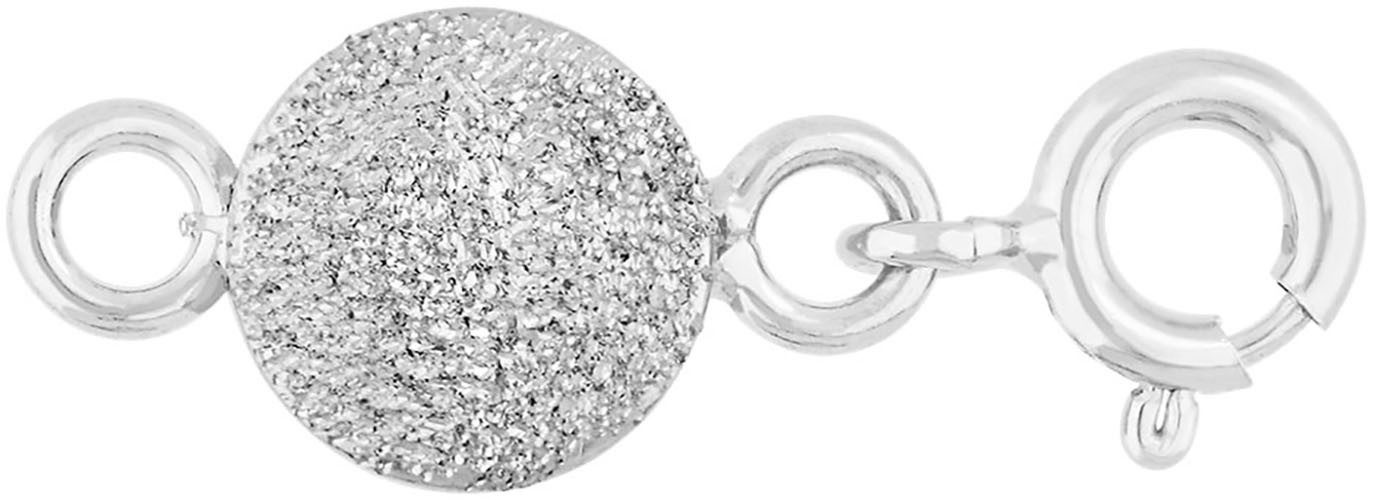 Valentinstagsgeschenk Firetti Magnetschließe Schmuck Geschenk Silber 925 Verlängerung Kette zum Einhängen Kugel, silberfarben