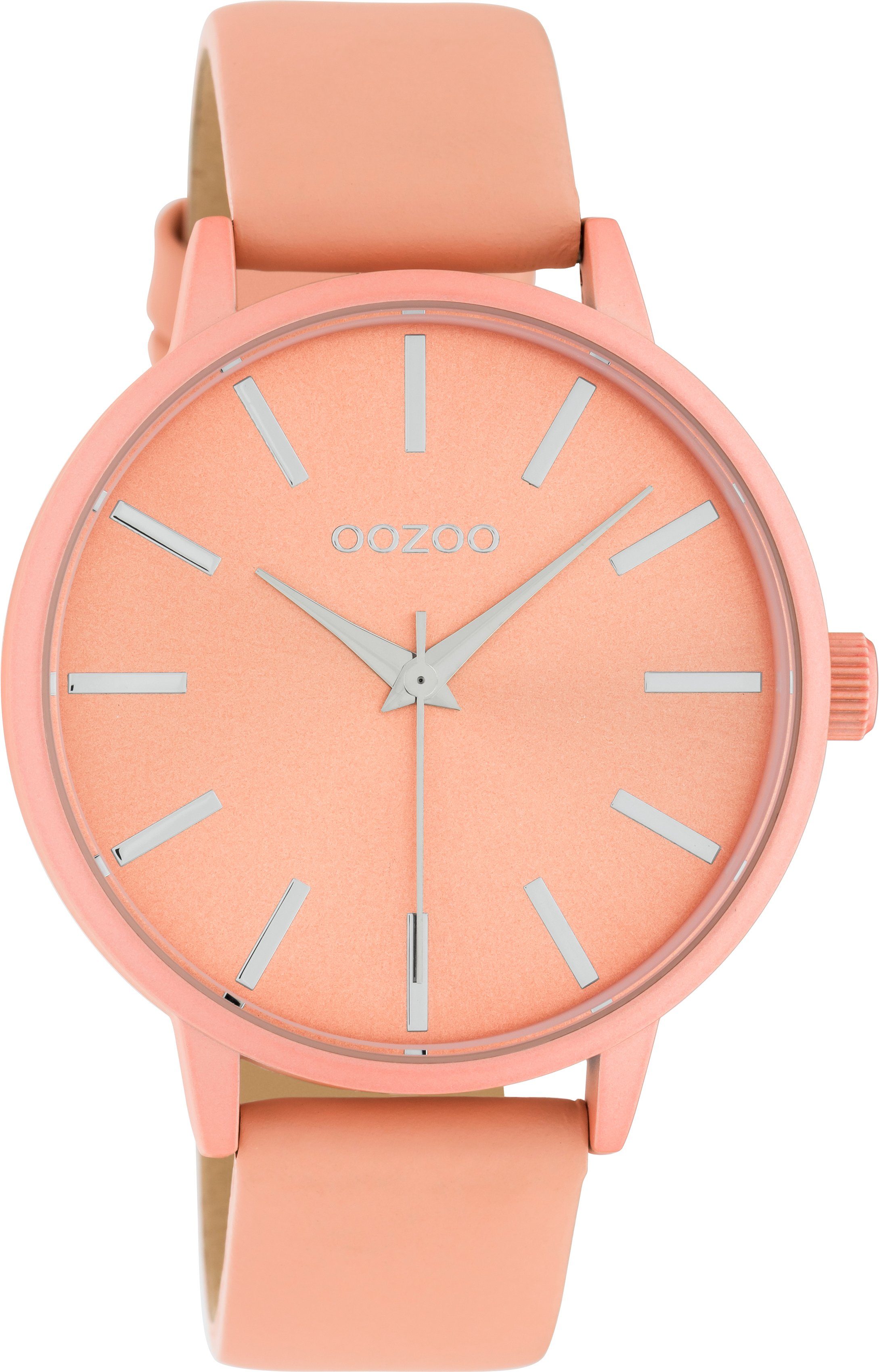 OOZOO Quarzuhr C10617, Armbanduhr, Damenuhr, Lederarmband günstig online kaufen