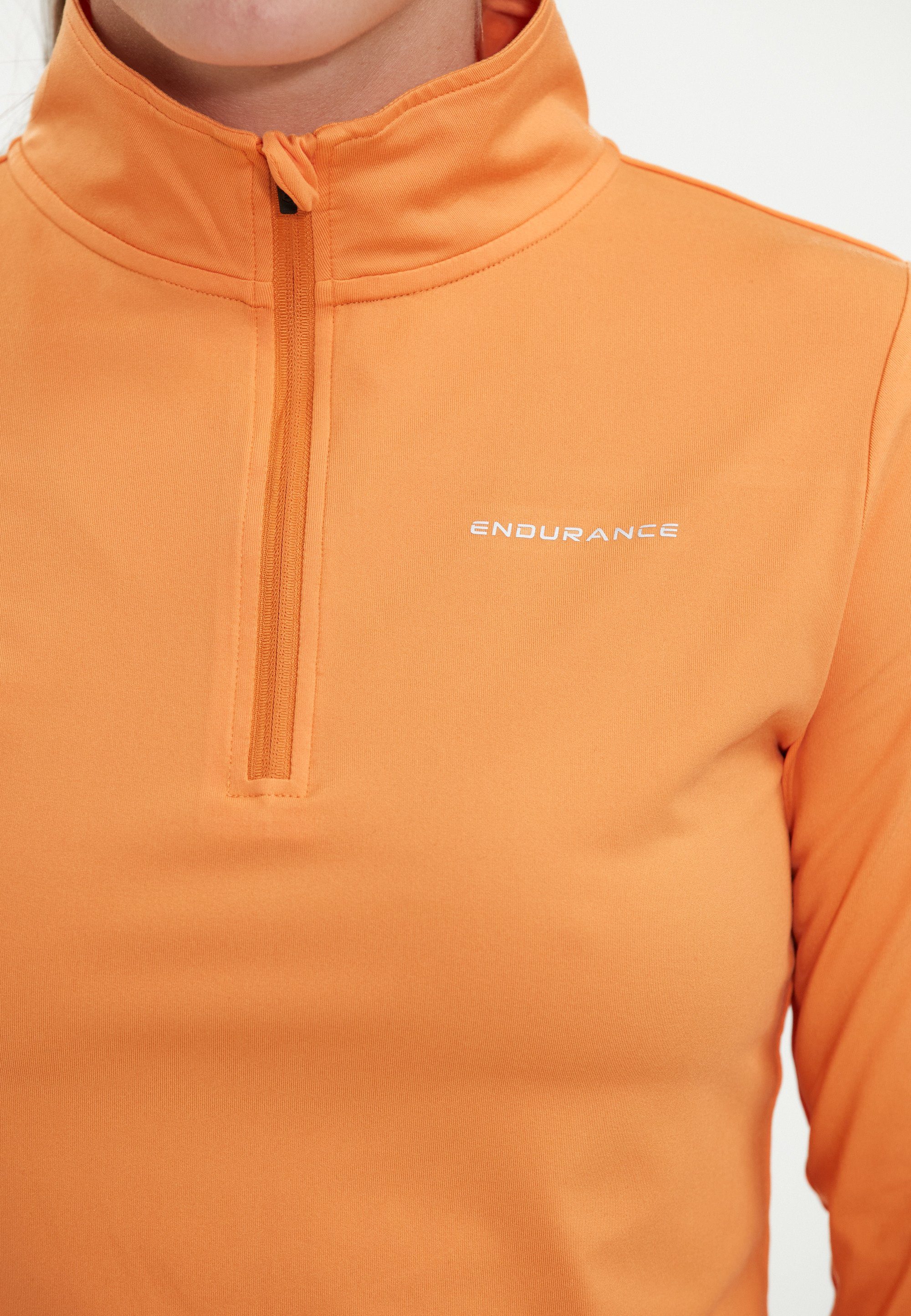 ENDURANCE Strickpullover Almati mit recyceltem Material