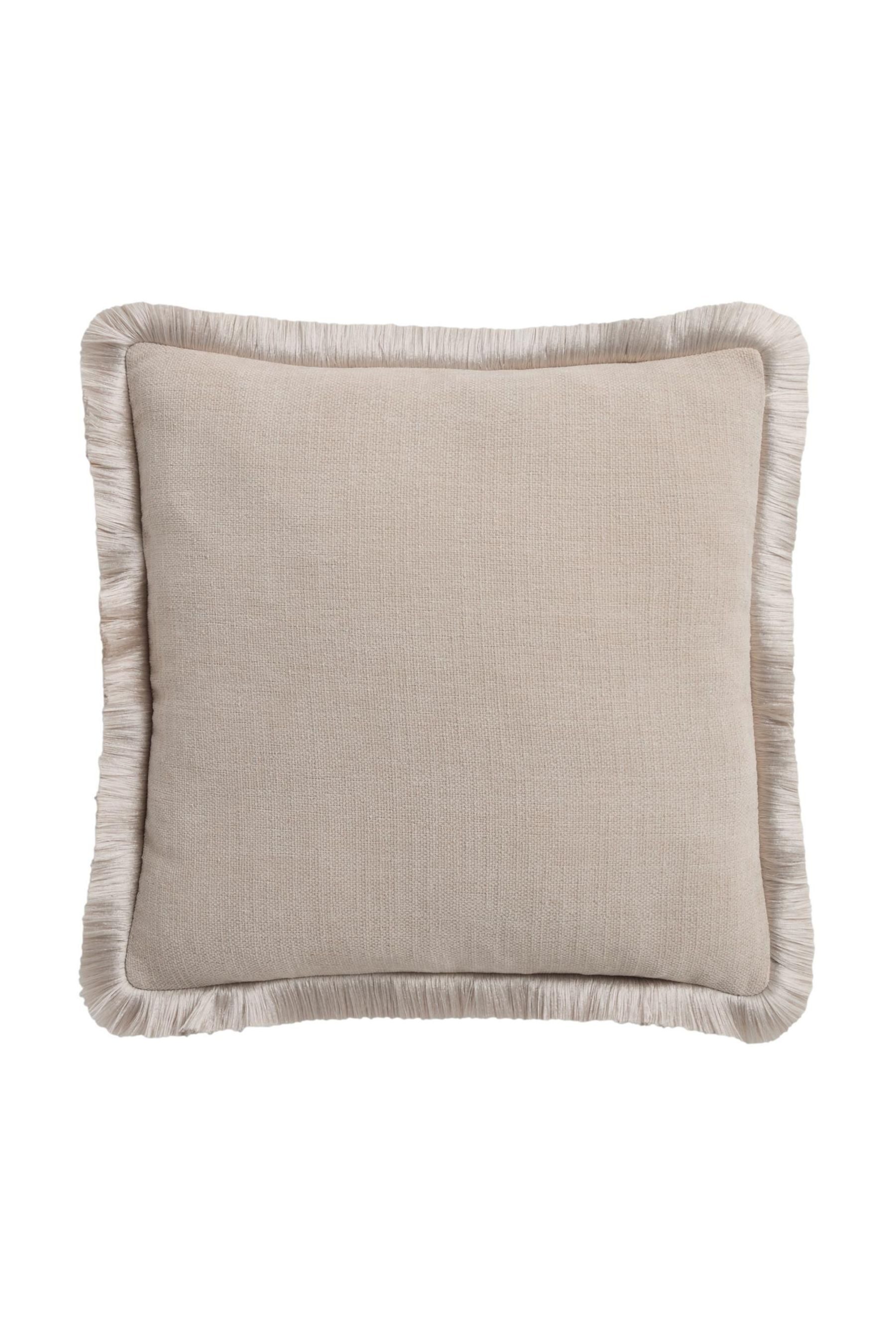 Next Dekokissen Chenille-Kissen mit Fransen 50 x 50 cm