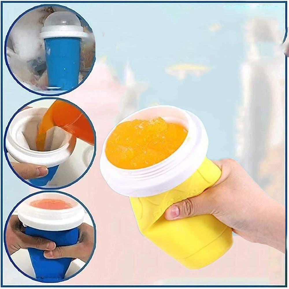 Squeeze Frozen Slushy Quick Squeeze Cup Slushy Maker Cup Maker, GelldG Eismaschine