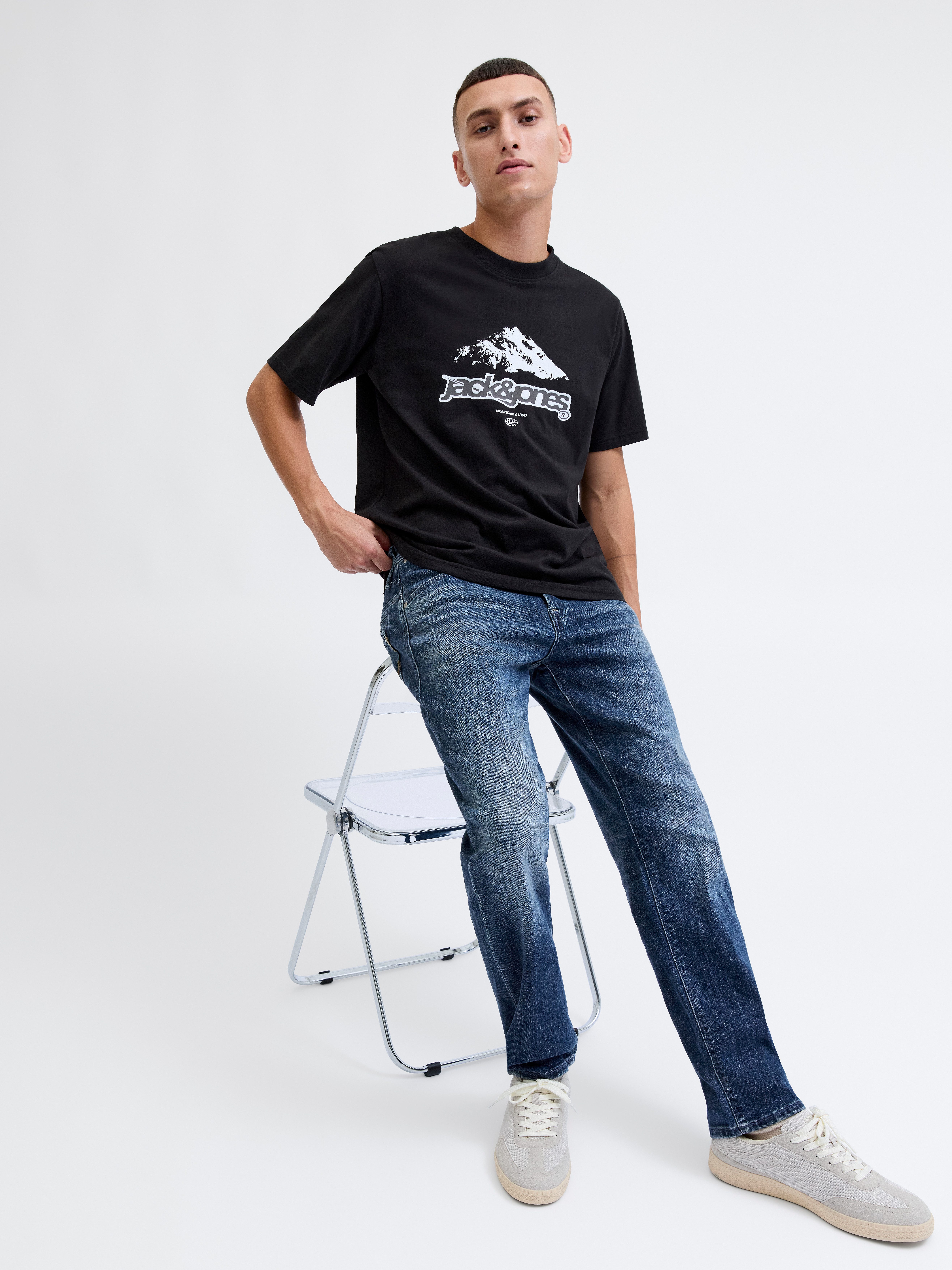 Jack & Jones Tapered-fit-Jeans JJIMIKE JJCADE GE 632 NOOS
