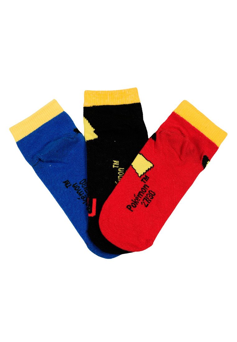 POKÉMON Sneakersocken Pikachu Kinder Jungen 6er Pack (6-Paar)