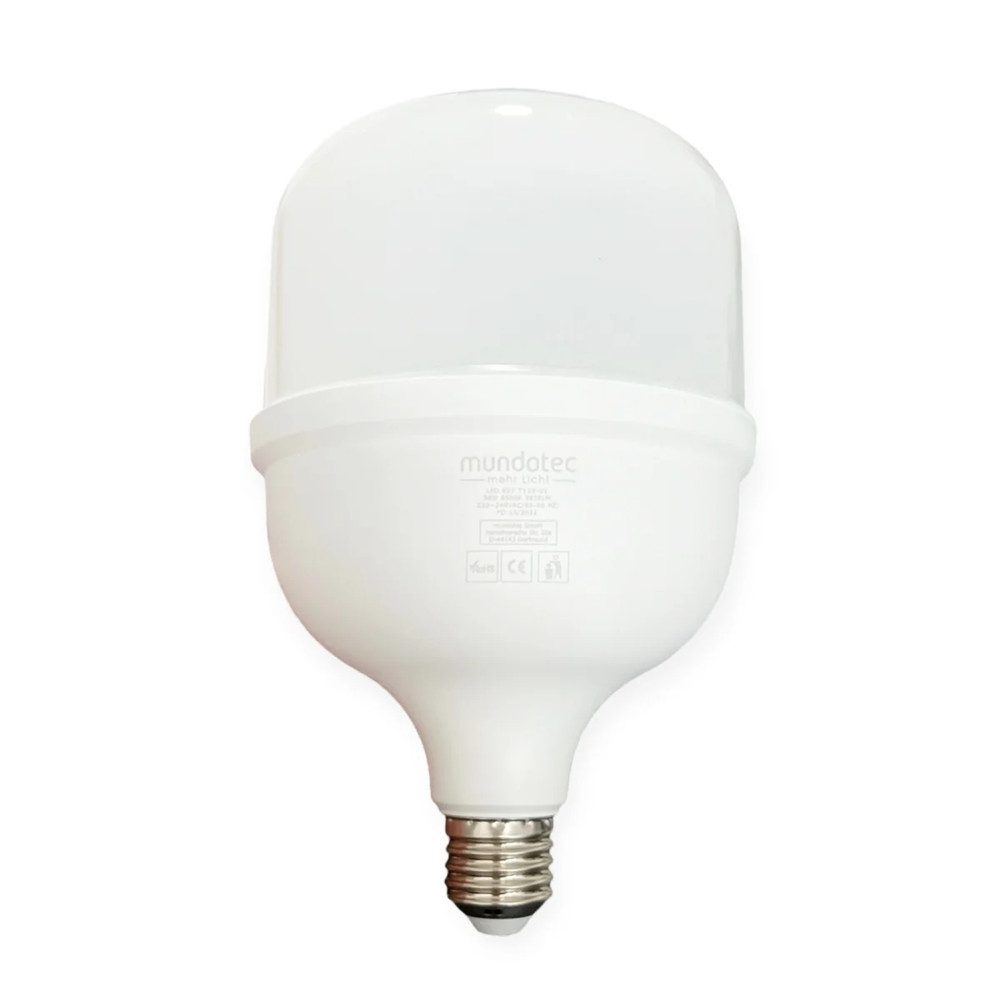 Mundotec LED-Leuchtmittel LED Leuchtmittel E27 T120, 36 Watt 3820 Lumen