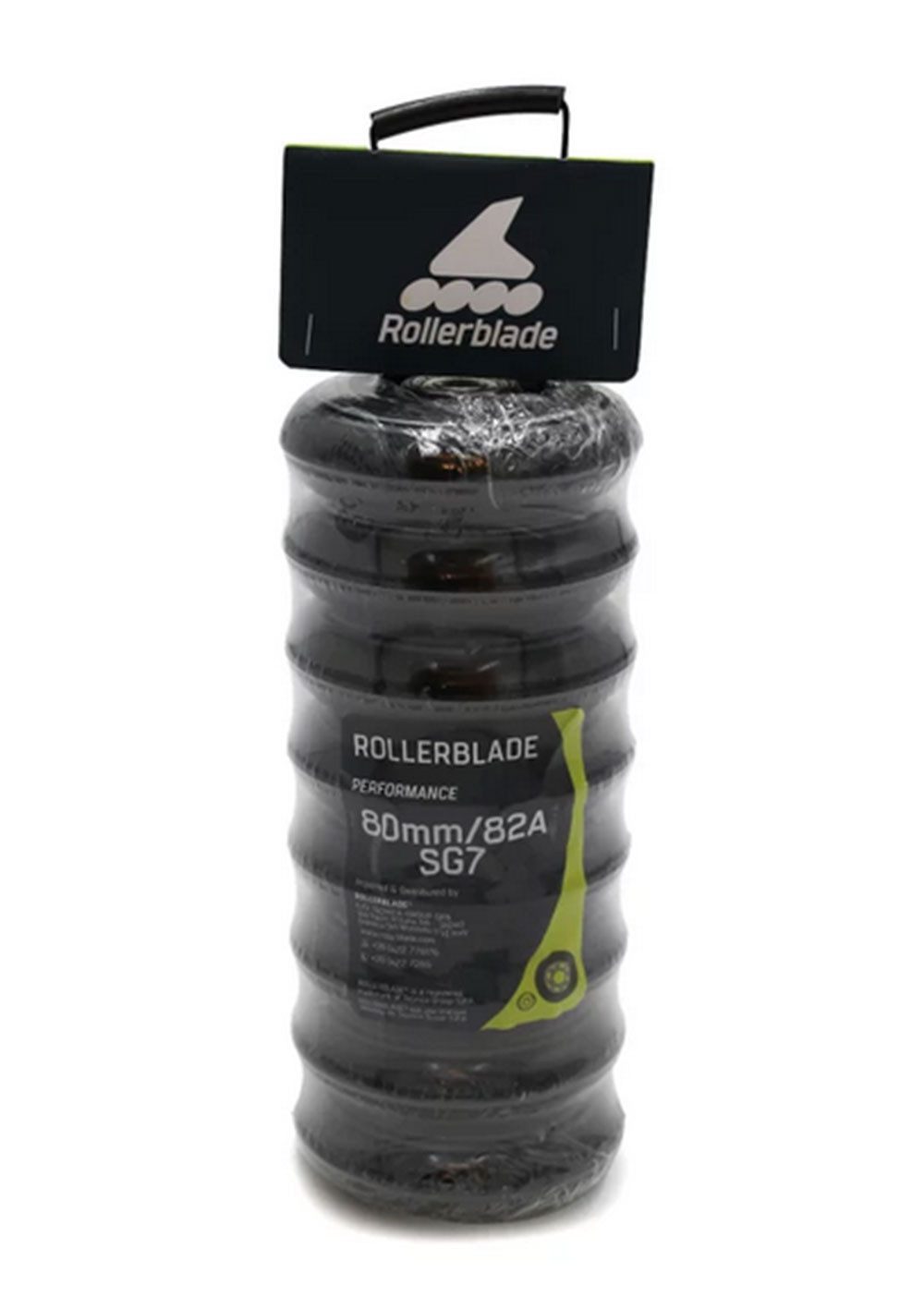 Inlineskates-Rolle ROLLERBLADE 80mm/82a 8er Pack Rollenset inkl. SG7 Kugellager