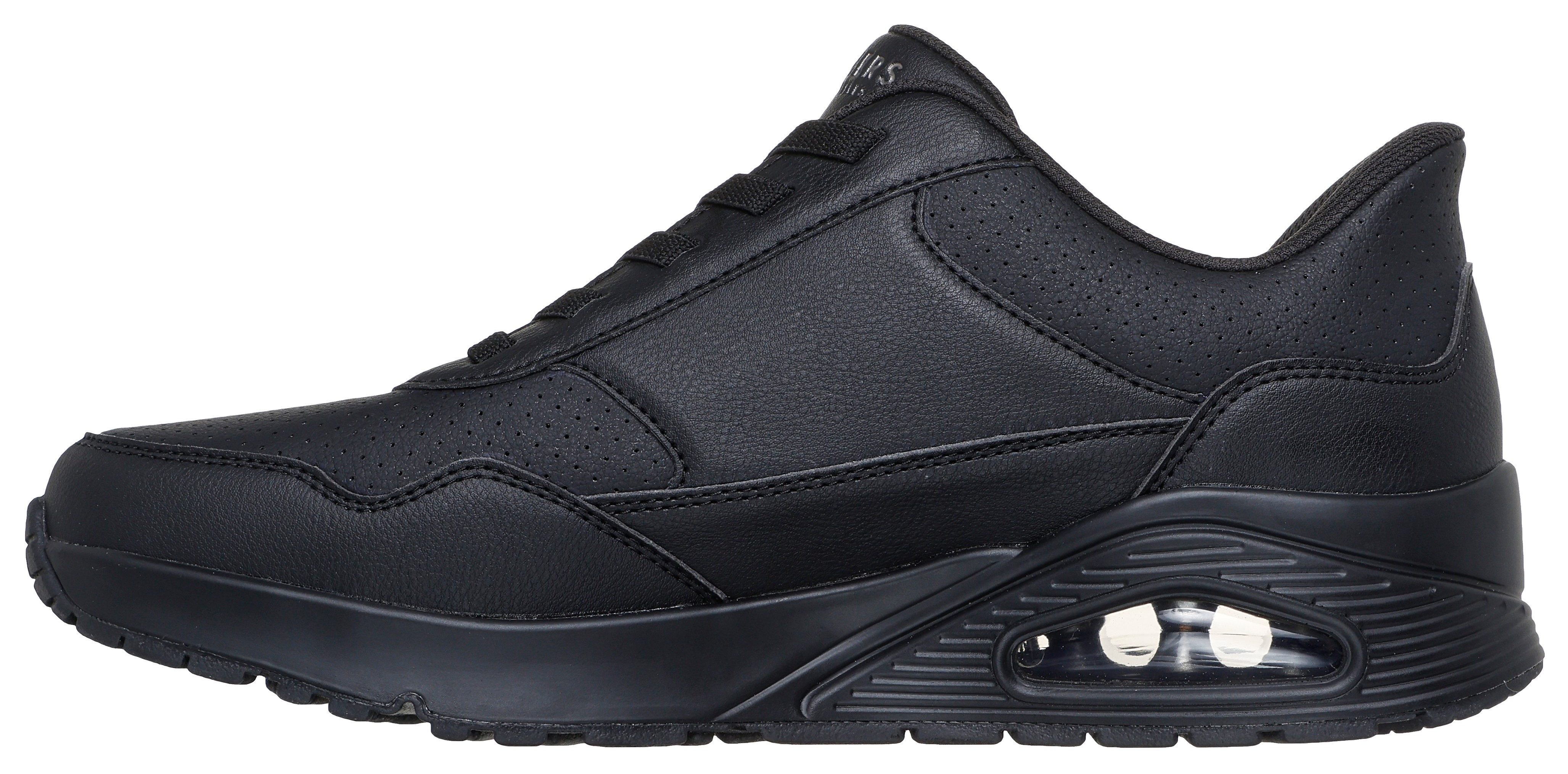 Skechers UNO-BANKSIA LUXE Slip-On Sneaker Keilsneaker, Sneaker mit Luftkissen