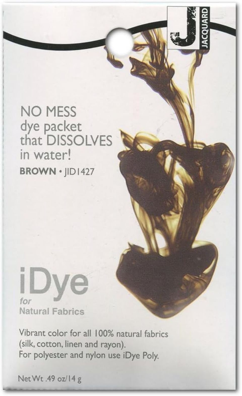 Jacquard Textilfarbe iDye Natural, Färbemittel für Naturgewebe, 14g