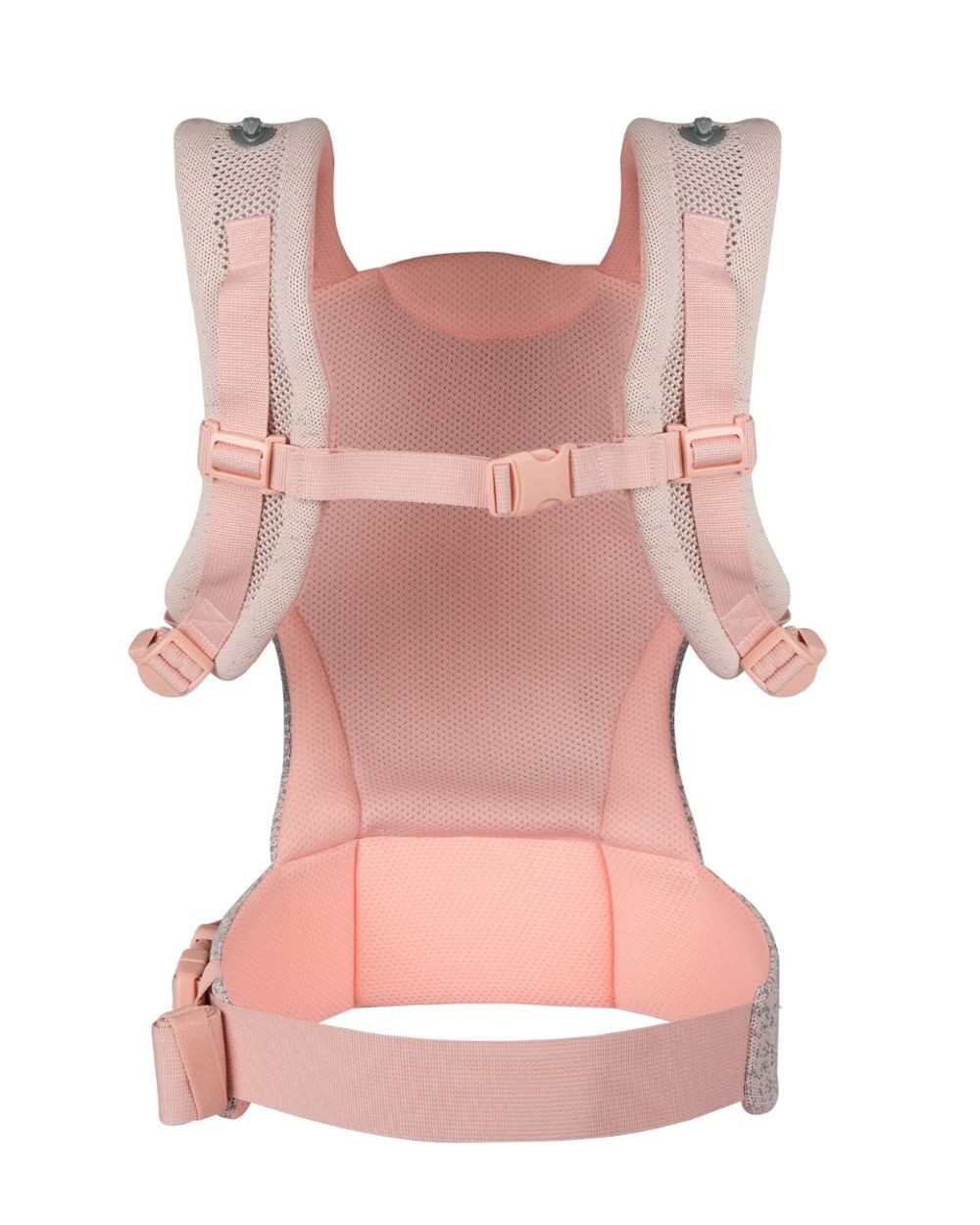 Kikkaboo Babytrage Trage Hoody Fly Strickstoff, 3 in 1 Bauch- und Rückentrage, Hüftsitz