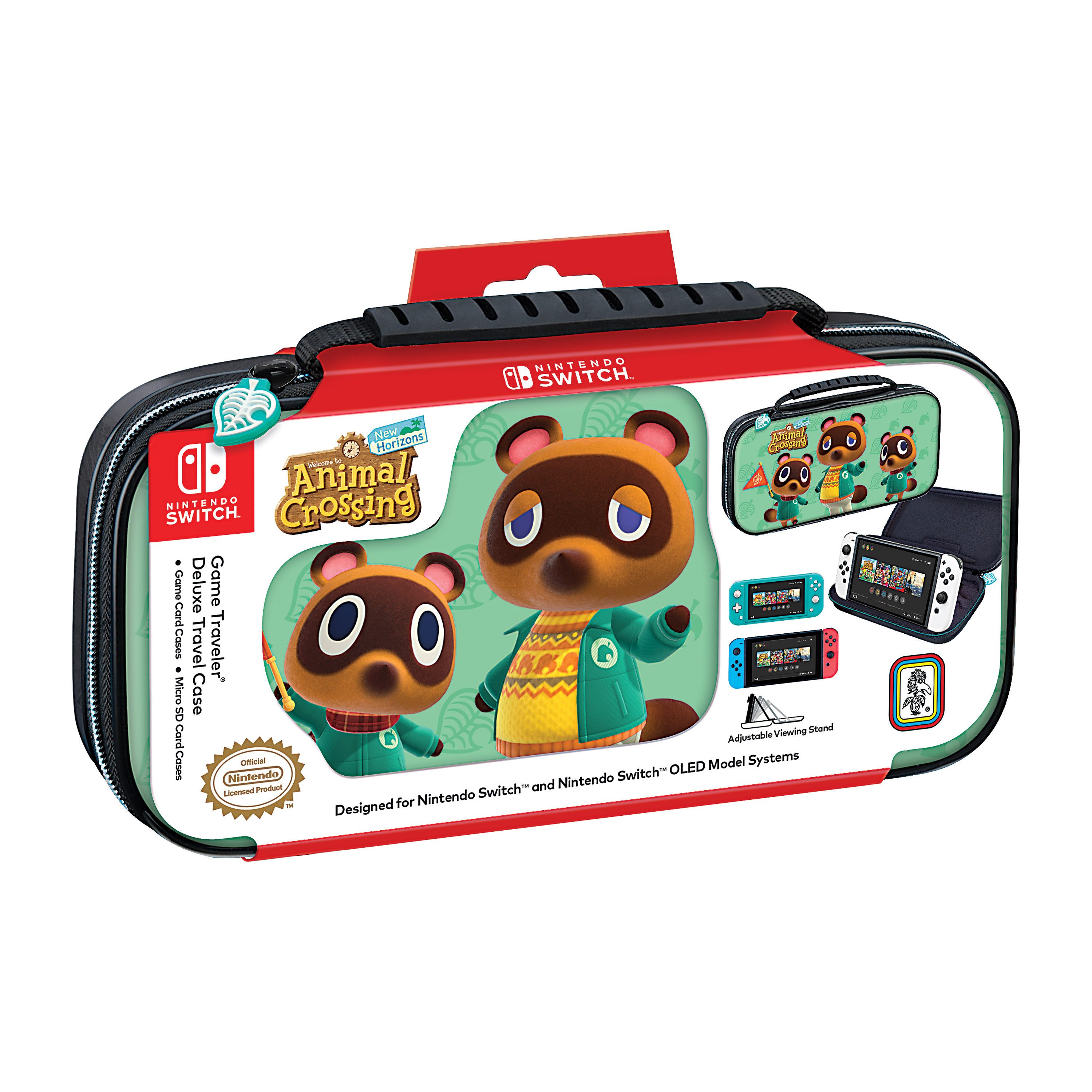 nacon Spielekonsolen-Tasche Switch Travel Case Animal Crossing NNS34AC