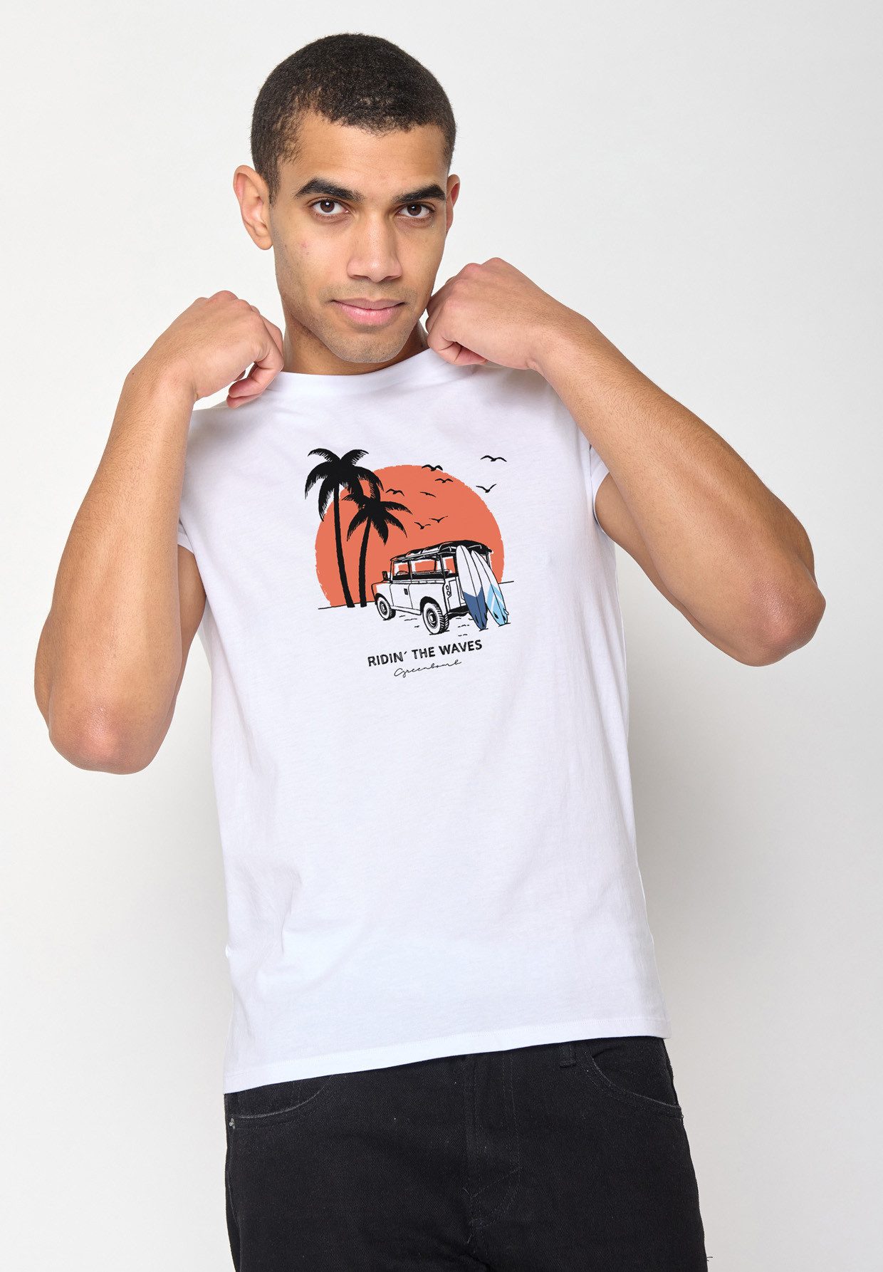 T-Shirt Nature Car Surf