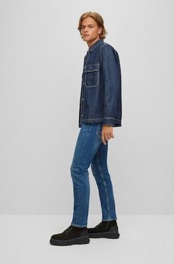 BOSS ORANGE Regular-fit-Jeans Taber BC-C mit BOSS Label