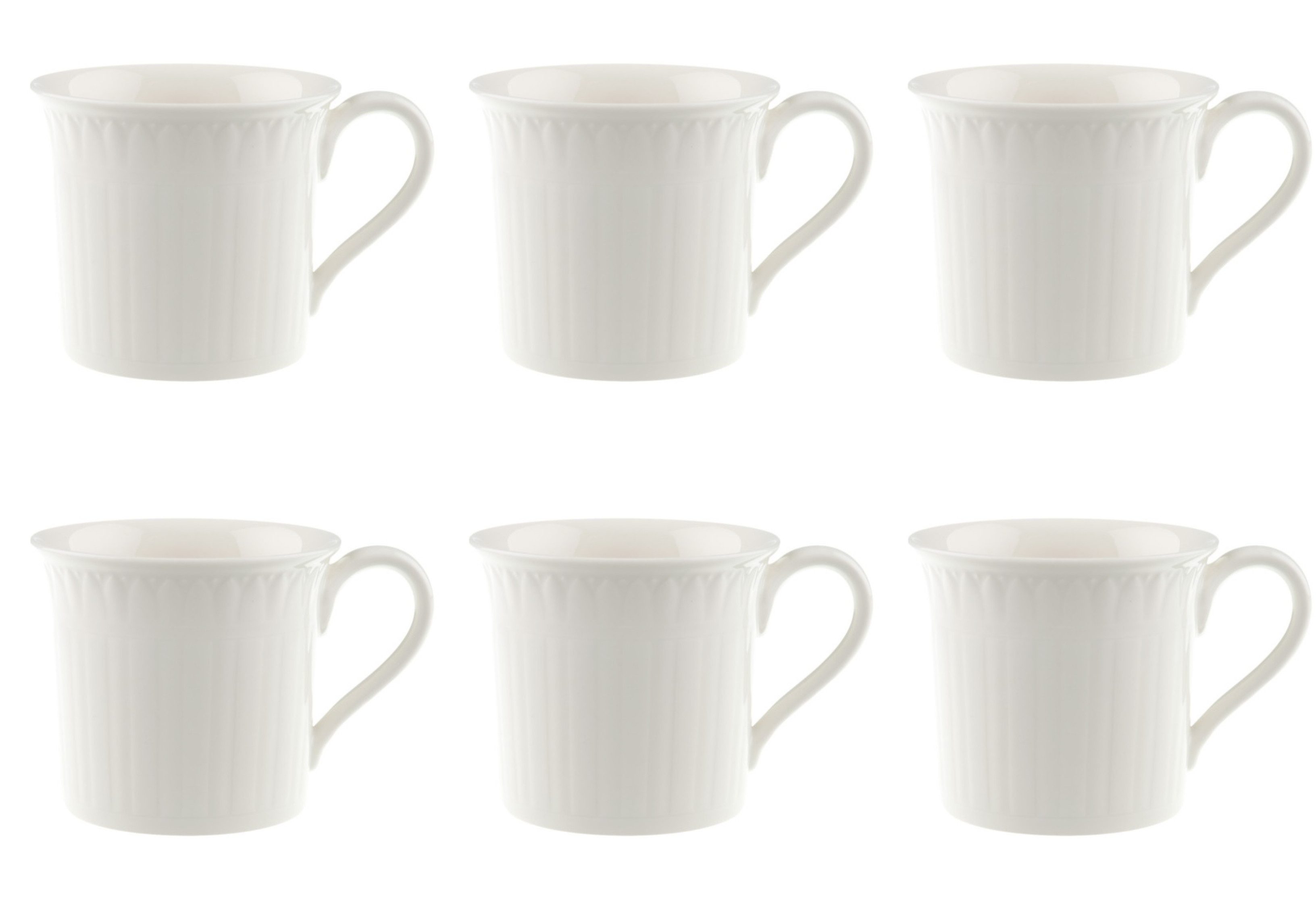 Villeroy & Boch Tasse Cellini, Porzellan, Spülmaschinengeeignet