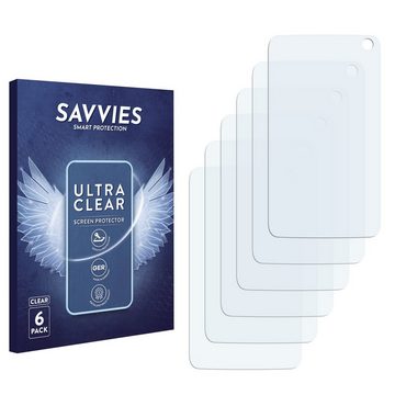 Savvies Schutzfolie für Balmuda Phone, Displayschutzfolie, 6 Stück, Folie klar