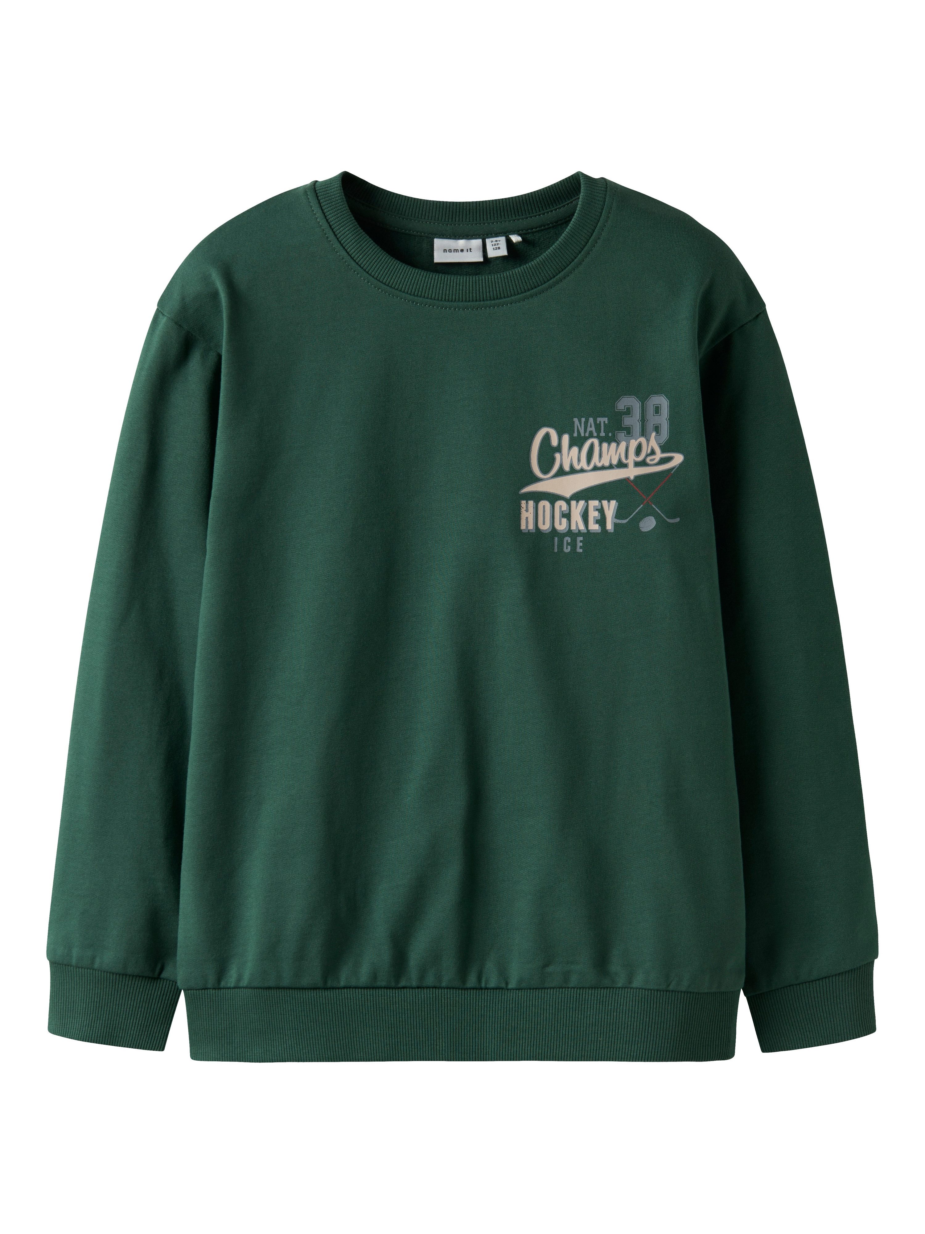 Name It Sweatshirt NKMSAUL LS NREG SWEAT BRU BOX
