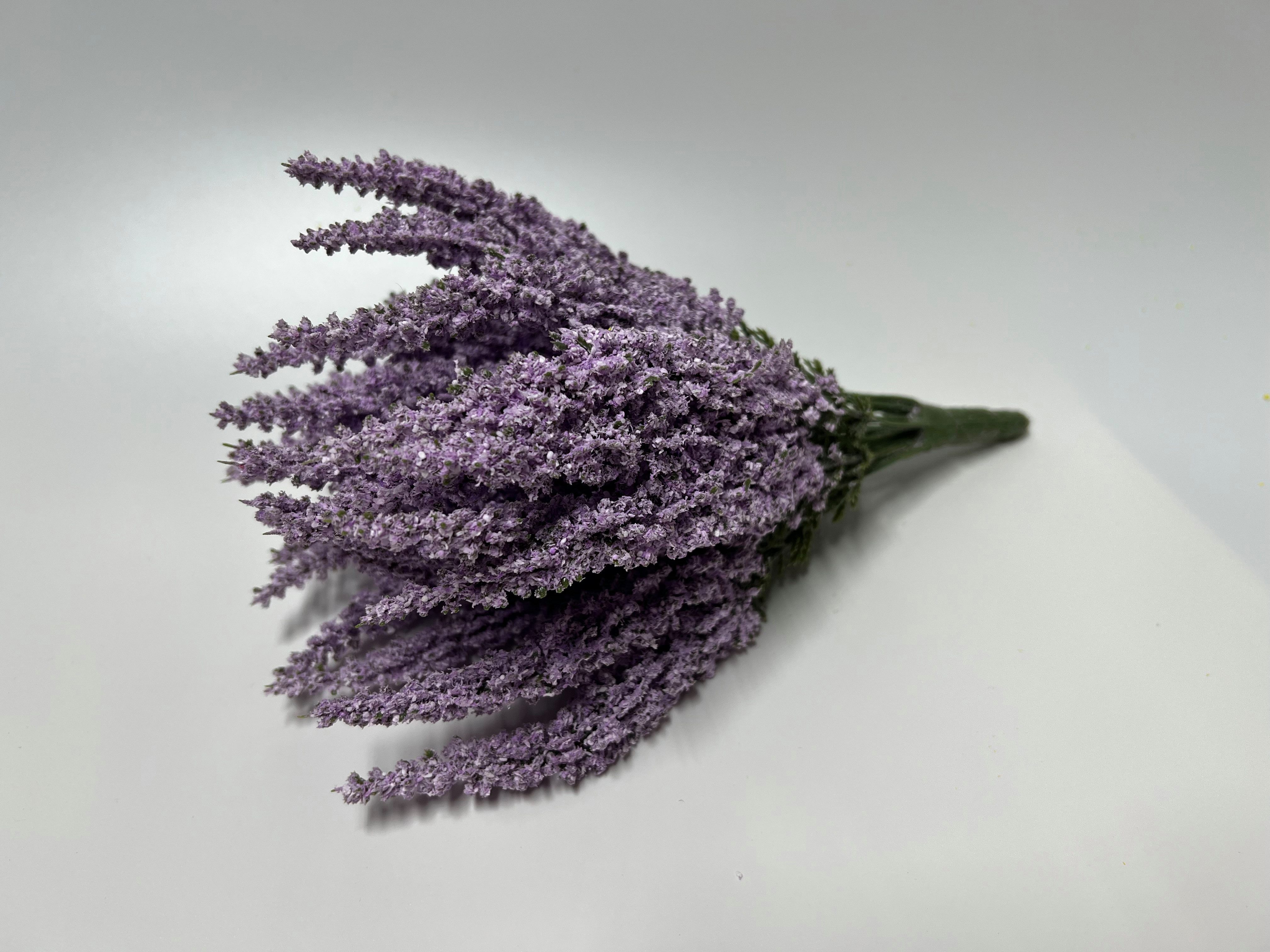 Kunstblume Erika Calluna auf Steckstab, Heidekraut 28cm mit 24 Blütenstiele günstig online kaufen