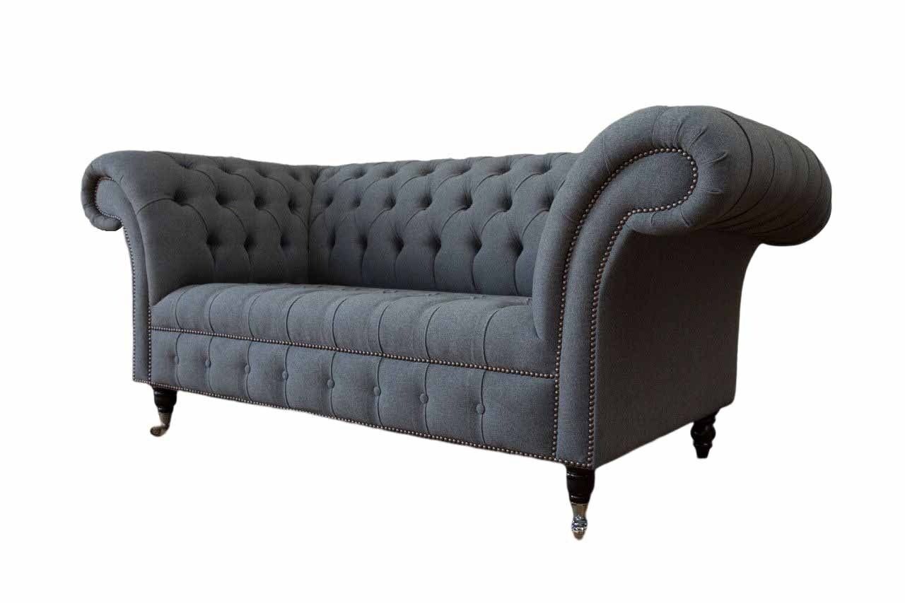 JVmoebel Sofa Englische In 2 Einrichtung Couch Sitzmöbel Sofa Chesterfield Büro Europe Made Sitz