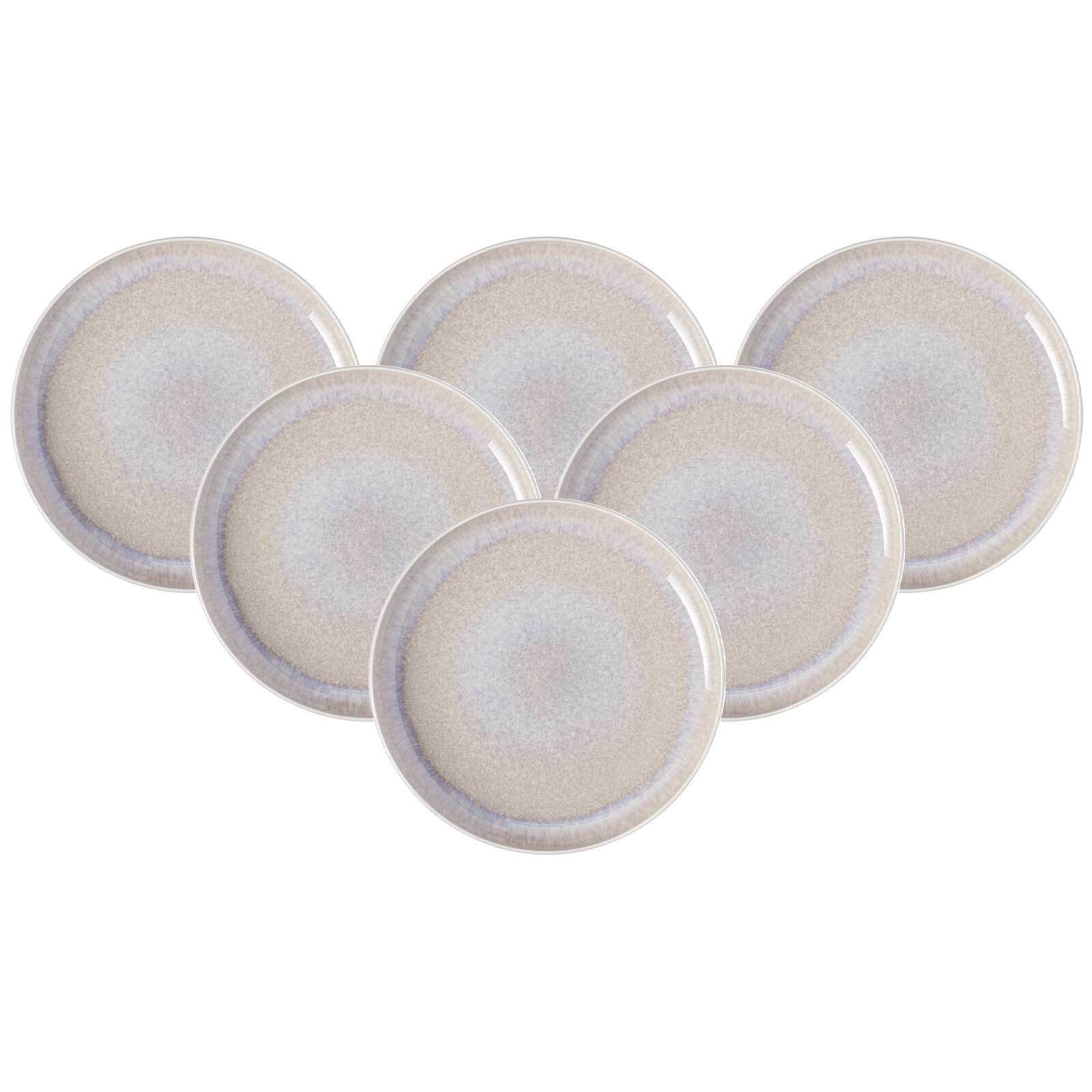 Speiseteller Perlemor Sand Speiseteller ø 27,1 cm 6er Set