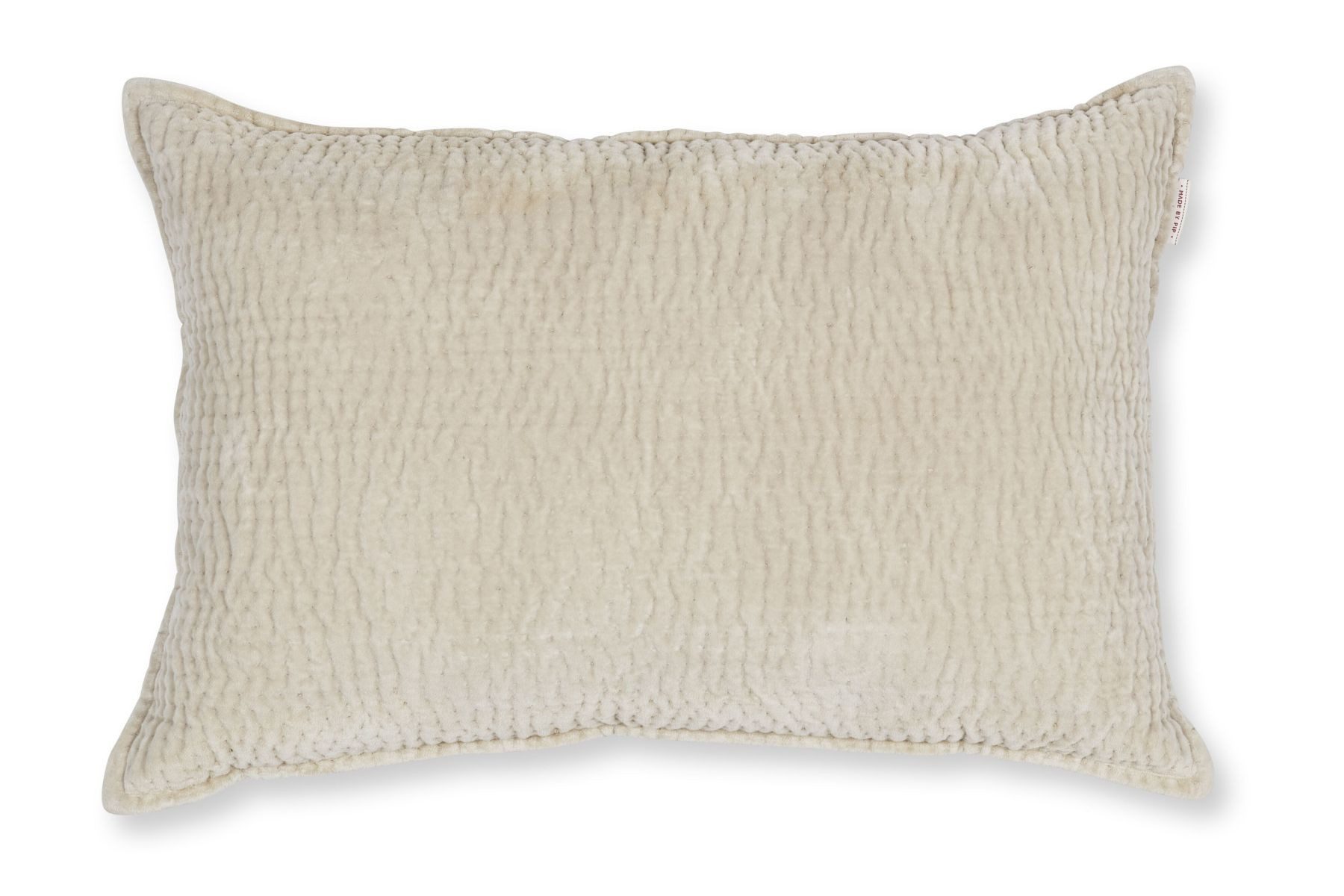 PiP Studio Dekokissen Dekokissen PIP Velvet Sky Sand 40x60 Sand, 40 x 60 cm