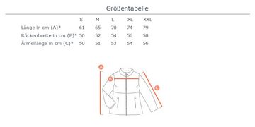 Ital-Design Fleeceshirt Damen Freizeit (86099131) Kapuze Pullover & Strick in Grau