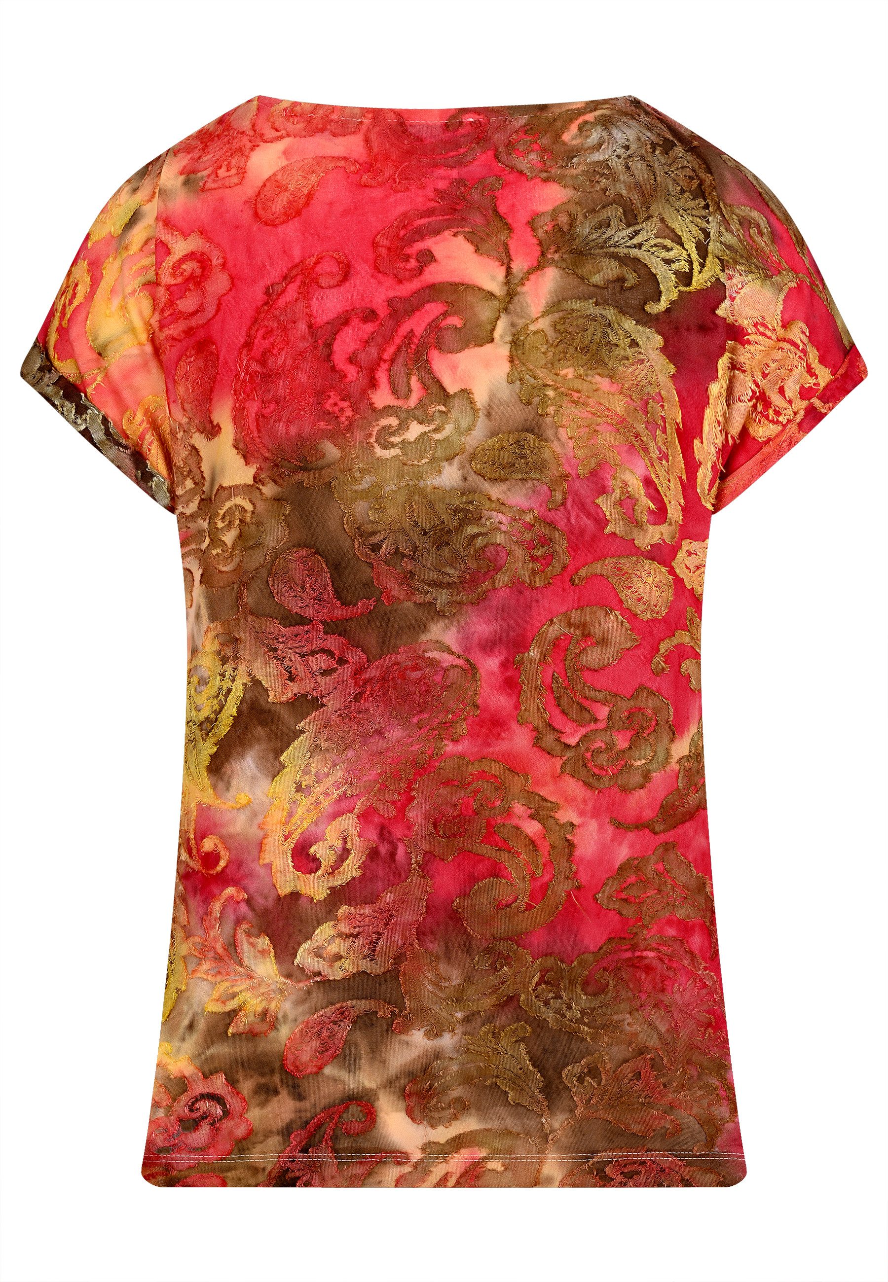 BICALLA T-Shirt Shirt mit Ornament-Muster in günstig online kaufen