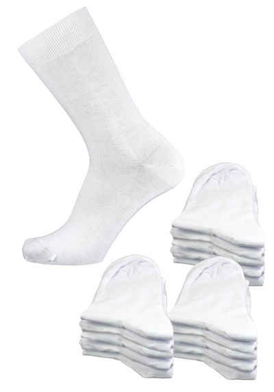 Rogo Socken »Bio-Premium-Arztsocken« (15-Paar) mit weichem Rippbund