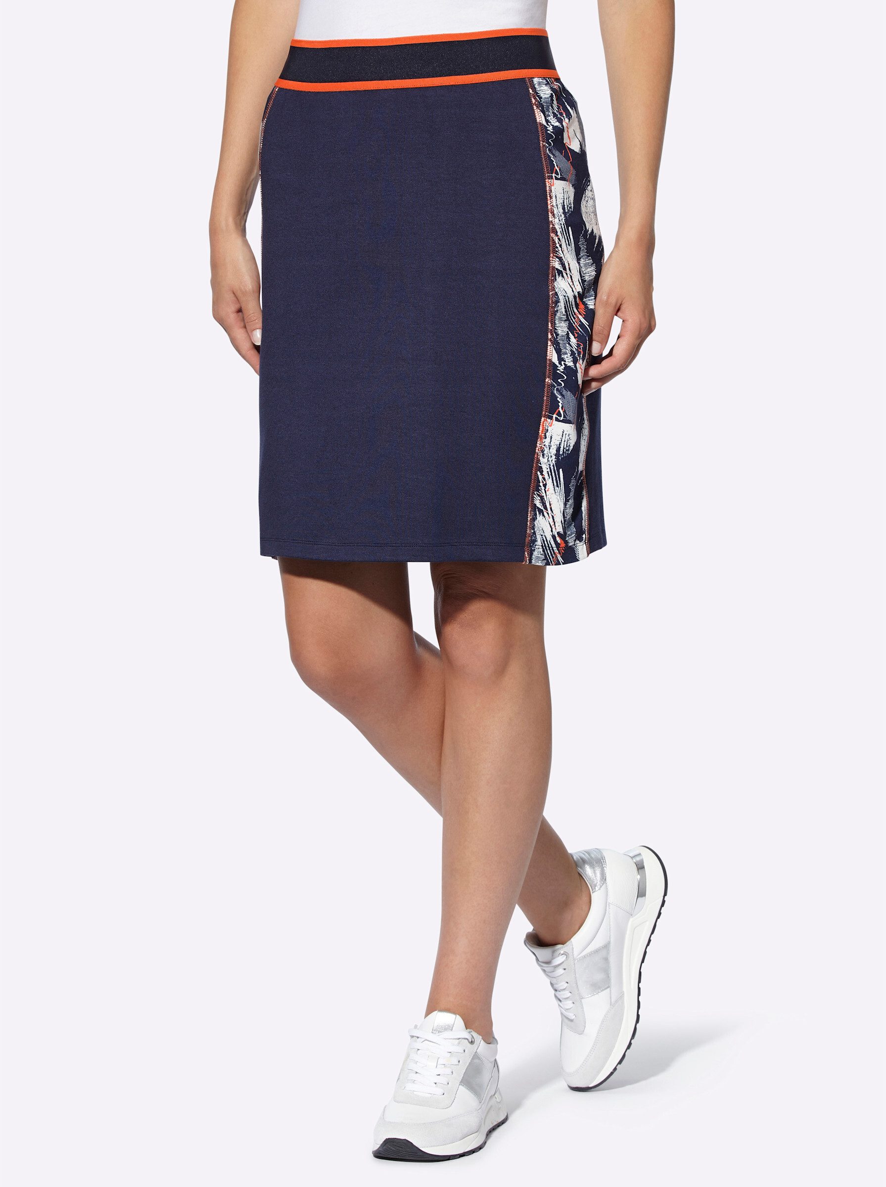 heine A-Linien-Rock Jersey-Rock günstig online kaufen