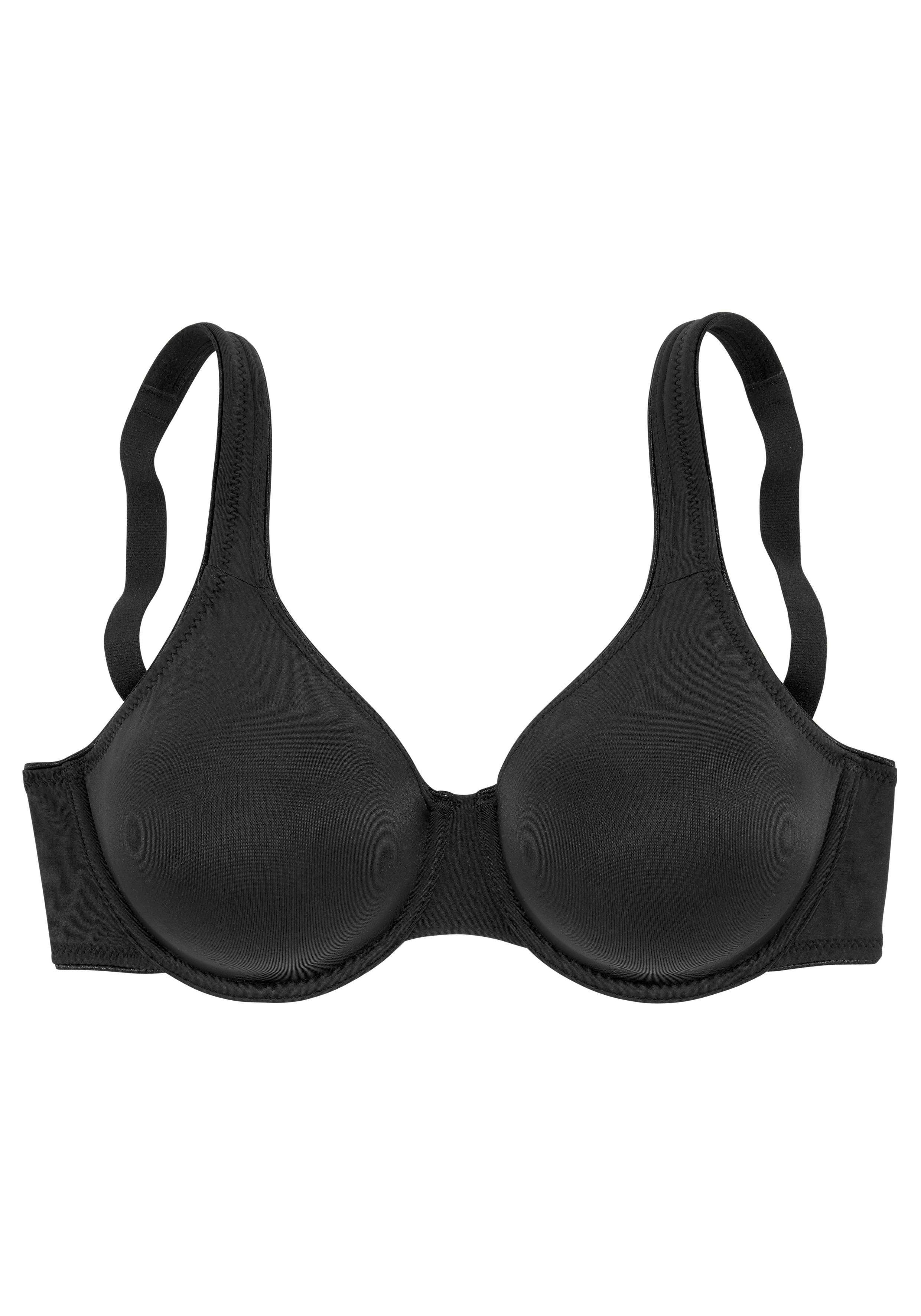LASCANA Minimizer-BH mit Bügel und nahtlosen Cups, aus seidiger Microfaser, Basic Dessous. € 37,99