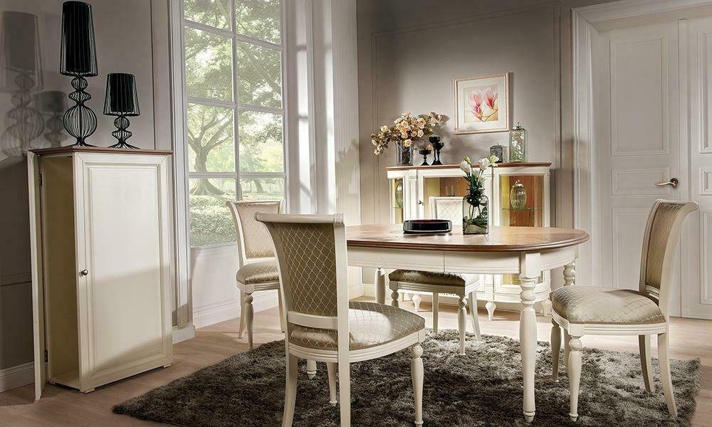 JVmoebel Tische 5tlg. Garnitur Lehn Stühle Gruppe 4x Stuhl Holz Esszimmer-Set Set Esstisch