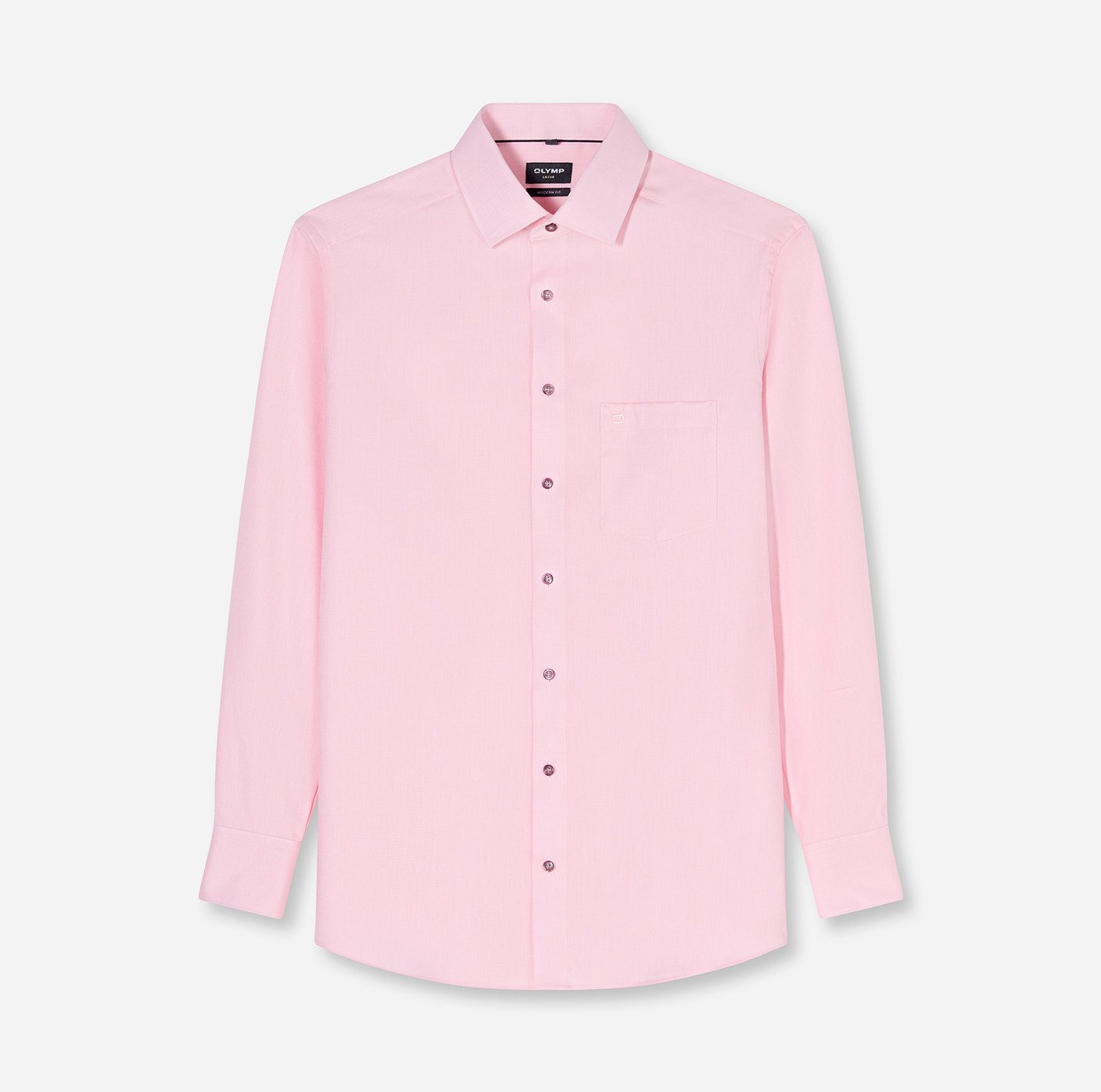 OLYMP Langarmhemd Luxor Businesshemd, modern fit, New-Kentkragen