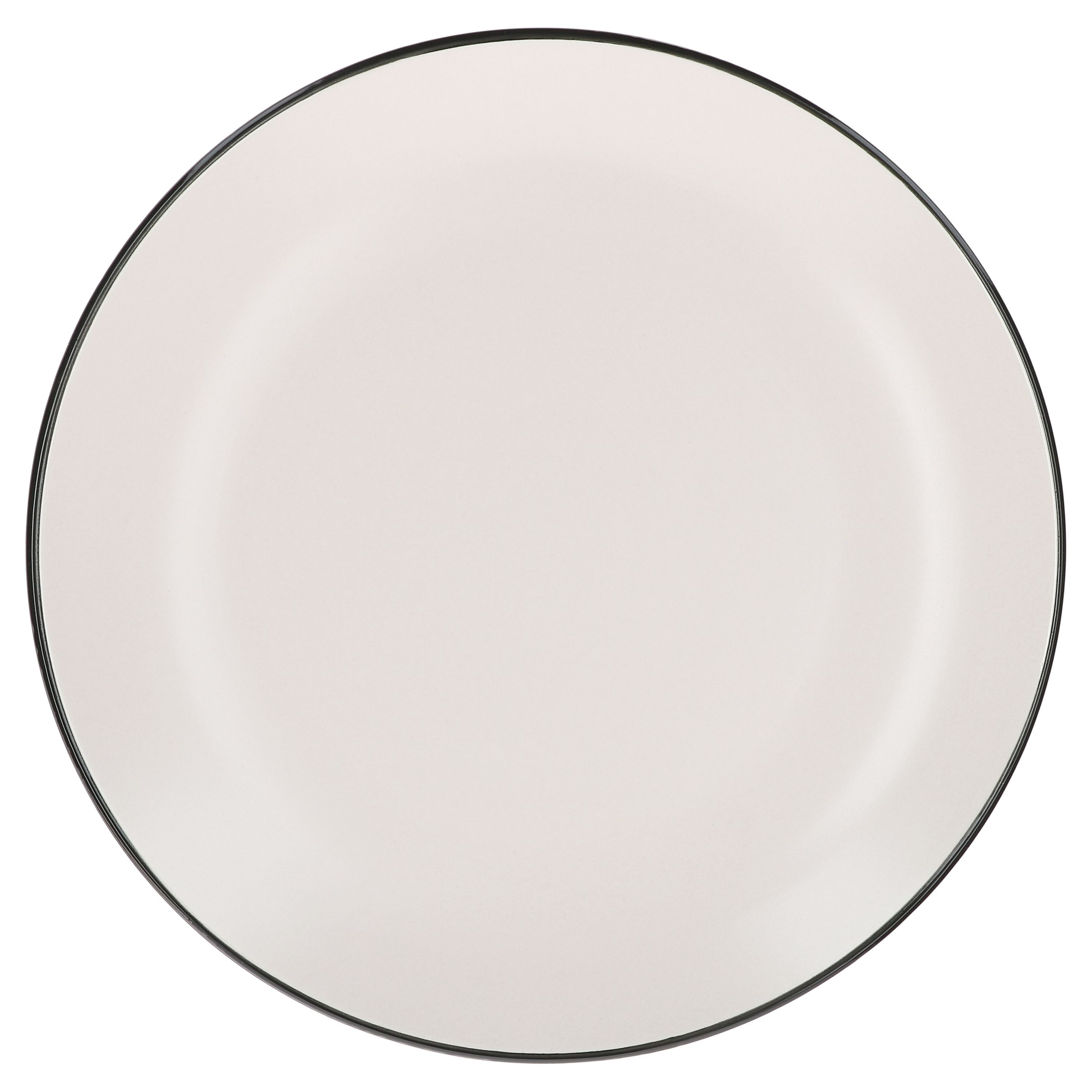 van Well Speiseteller 6er Set Essteller flach 27cm Campo creme